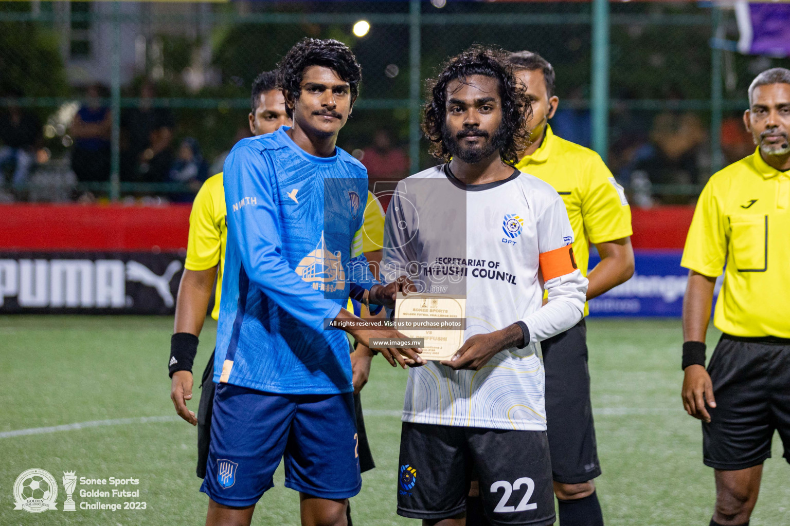 Matchday 23 of Golden Futsal Challenge 2023 on 27 February 2023 in Hulhumale, Male, Maldives