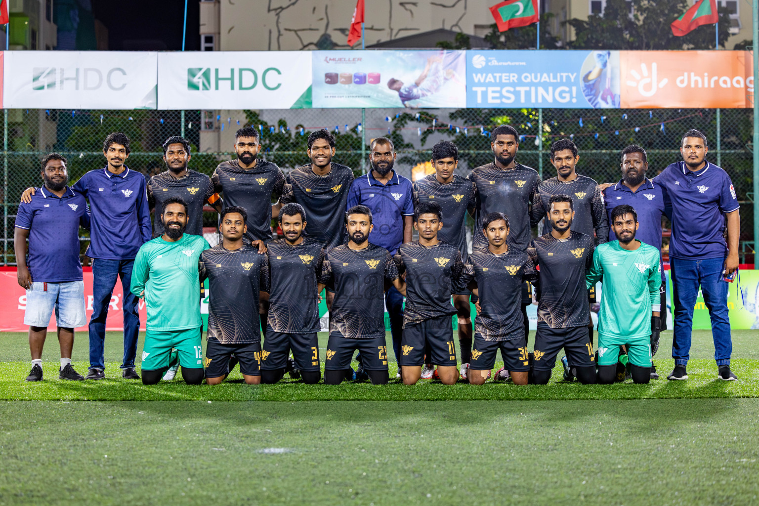 Prison Club vs Club AVSEC in Club Maldives Cup 2024 held in Rehendi Futsal Ground, Hulhumale', Maldives on Wednesday, 2nd October 2024. Photos: Nausham Waheed / images.mv