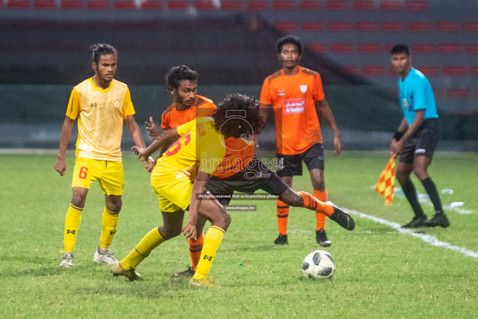Club Eagles vs Victory SC in Dhiraagu Dhivehi Premier League 2019, in Male' Maldives on 08th August 2019. Photos: Ismail Thoriq / images.mv