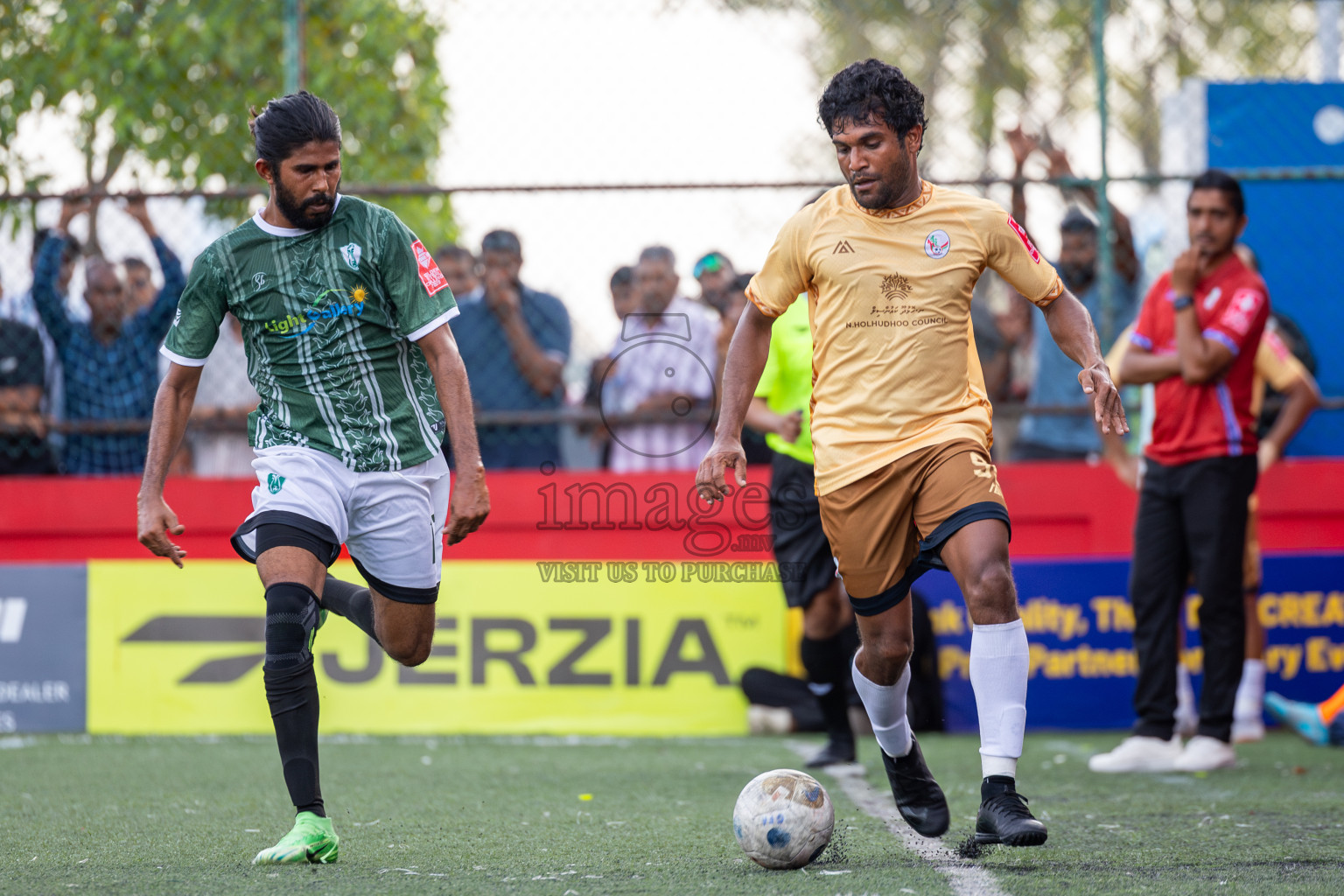 N Miladhoo vs N Holhudhoo in Day 16 of Golden Futsal Challenge 2025 was held on Monday, 20th January 2025, in Hulhumale', Maldives. Photos: Ismail Thoriq / images.mv