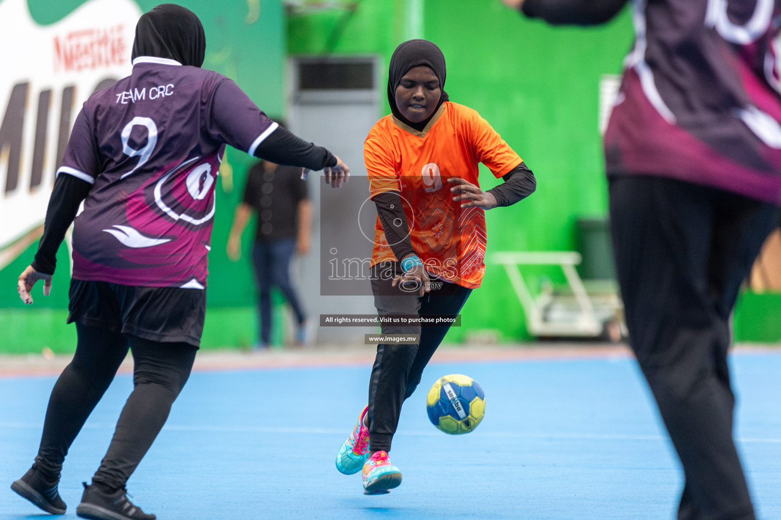 Day 5 of 7th Inter-Office/Company Handball Tournament 2023, held in Handball ground, Male', Maldives on Tuesday, 19th September 2023 Photos: Nausham Waheed/ Images.mv