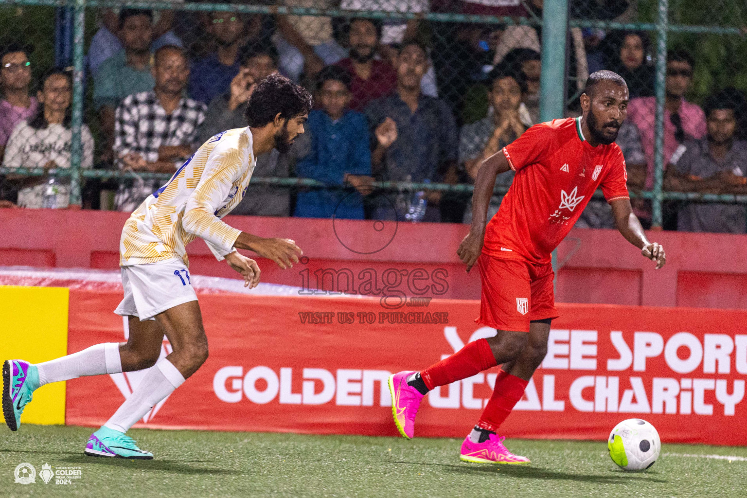 HA Kelaa vs HA Baarah in Day 1 of Golden Futsal Challenge 2024 was held on Monday, 15th January 2024, in Hulhumale', Maldives Photos: Ismail Thoriq / images.mv