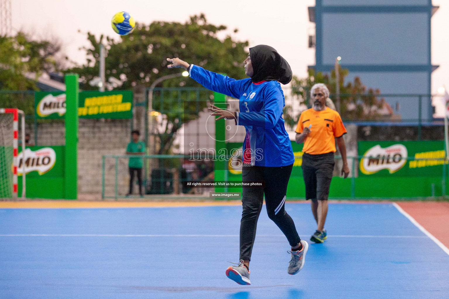 Milo 8th National Handball Tournament Day3, 17th December 2021, at Handball Ground, Male', Maldives. Photos by Shuu Abdul Sattar