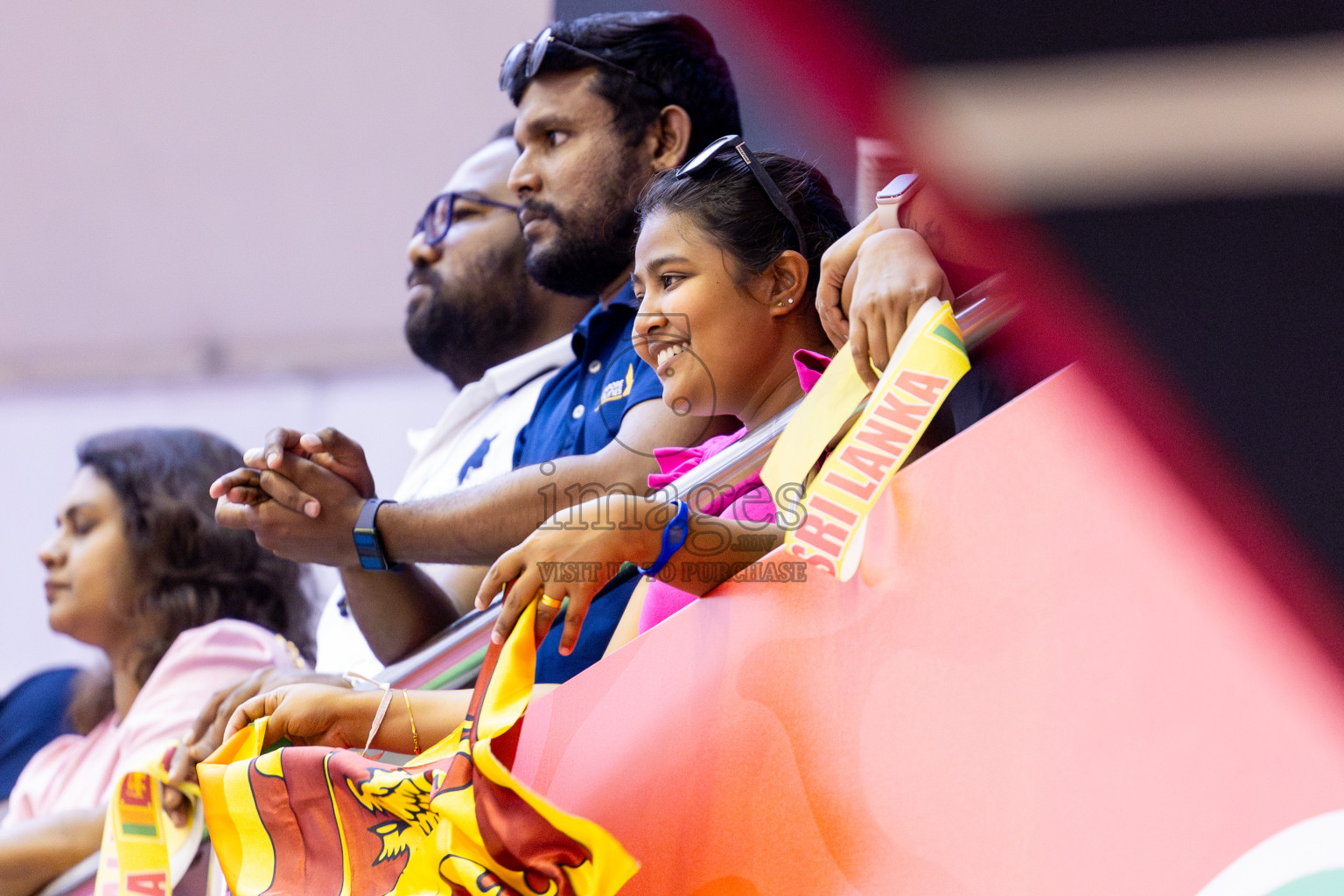 Sri Lanka vs Bangladesh in Day 2 of Under 16 Asian Cup SABA Qualifiers 2025 was held in Social Center, Male', Maldives on Friday, 13th June 2025. Photos: Nausham Waheed / images.mv
