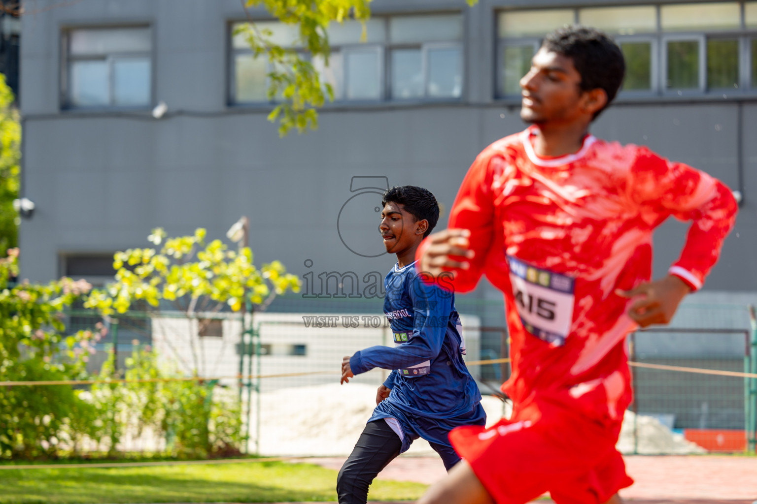 Day 2 of MWSC Interschool Athletics Championships 2024 held in Hulhumale Running Track, Hulhumale, Maldives on Sunday, 10th November 2024. 
Photos by:  Hassan Simah / Images.mv