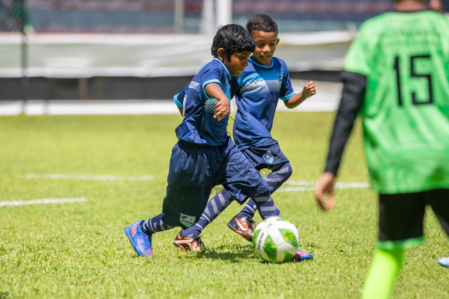 Day 1 of Under 10 MILO Academy Championship 2024 was held at National Stadium in Male', Maldives on Friday, 26th April 2024. Photos: Mohamed Mahfooz Moosa / images.mv