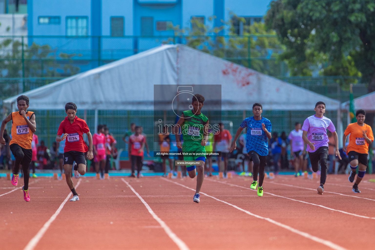 Day 1 of Inter-School Athletics Championship held in Male', Maldives on 22nd May 2022. Photos by: Maanish / images.mv