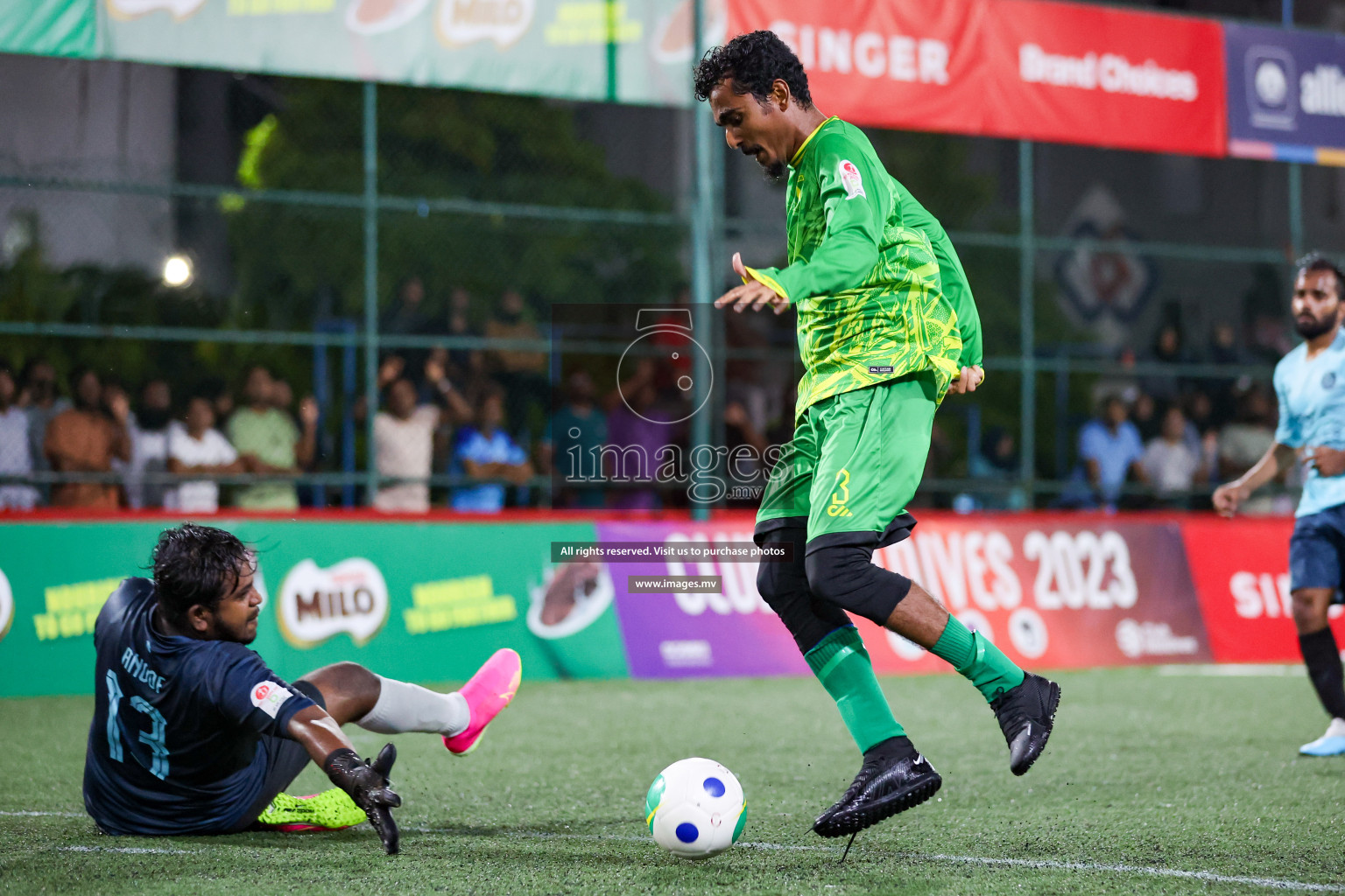 Club TTS vs Gas Club in Club Maldives Cup 2023 held in Hulhumale, Maldives, on Sunday, 16th July 2023 Photos: Nausham Waheed / images.mv