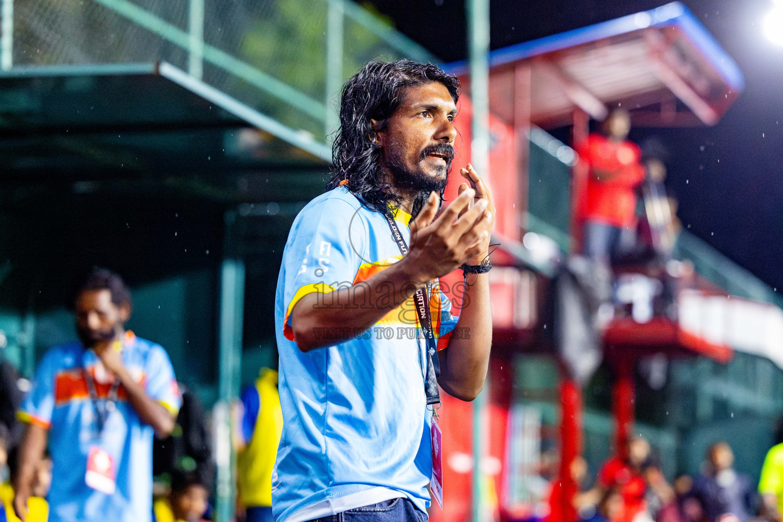 Sh Lhaimagu VS Sh Goidhoo in Day 6 of Golden Futsal Challenge 2025 on Friday, 6th January 2025, in Hulhumale', Maldives Photos: Nausham Waheed / images.mv