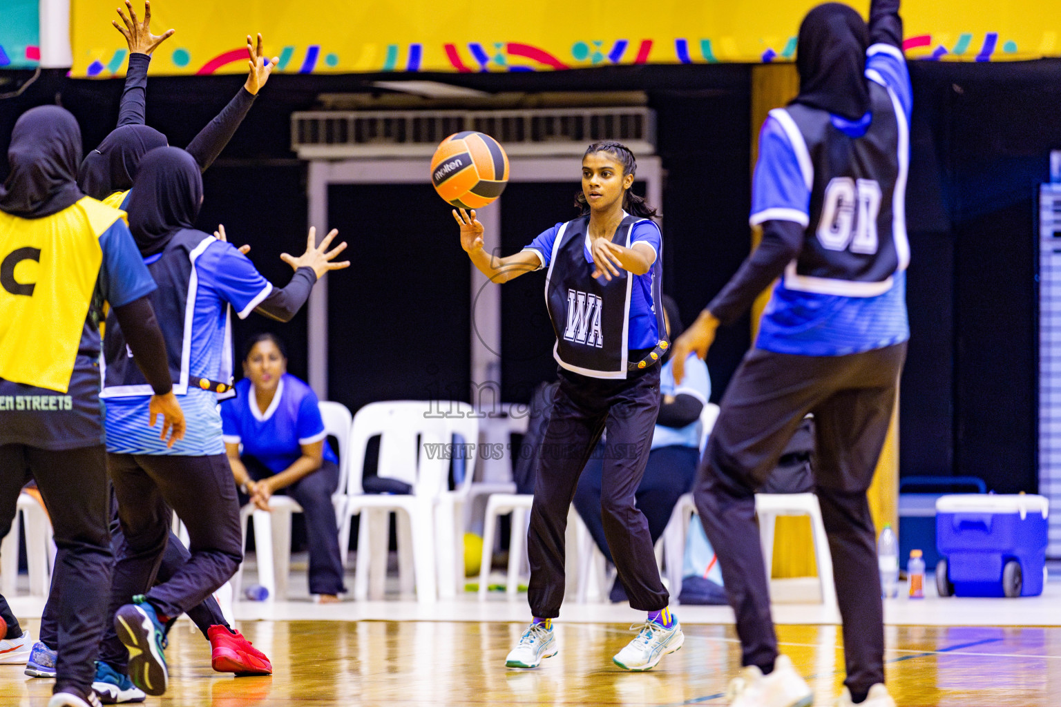 Semi Final of 23rd Netball Association Championship was held in Social Canter at Male', Maldives on Saturday, 4th May 2024. Photos: Nausham Waheed / images.mv