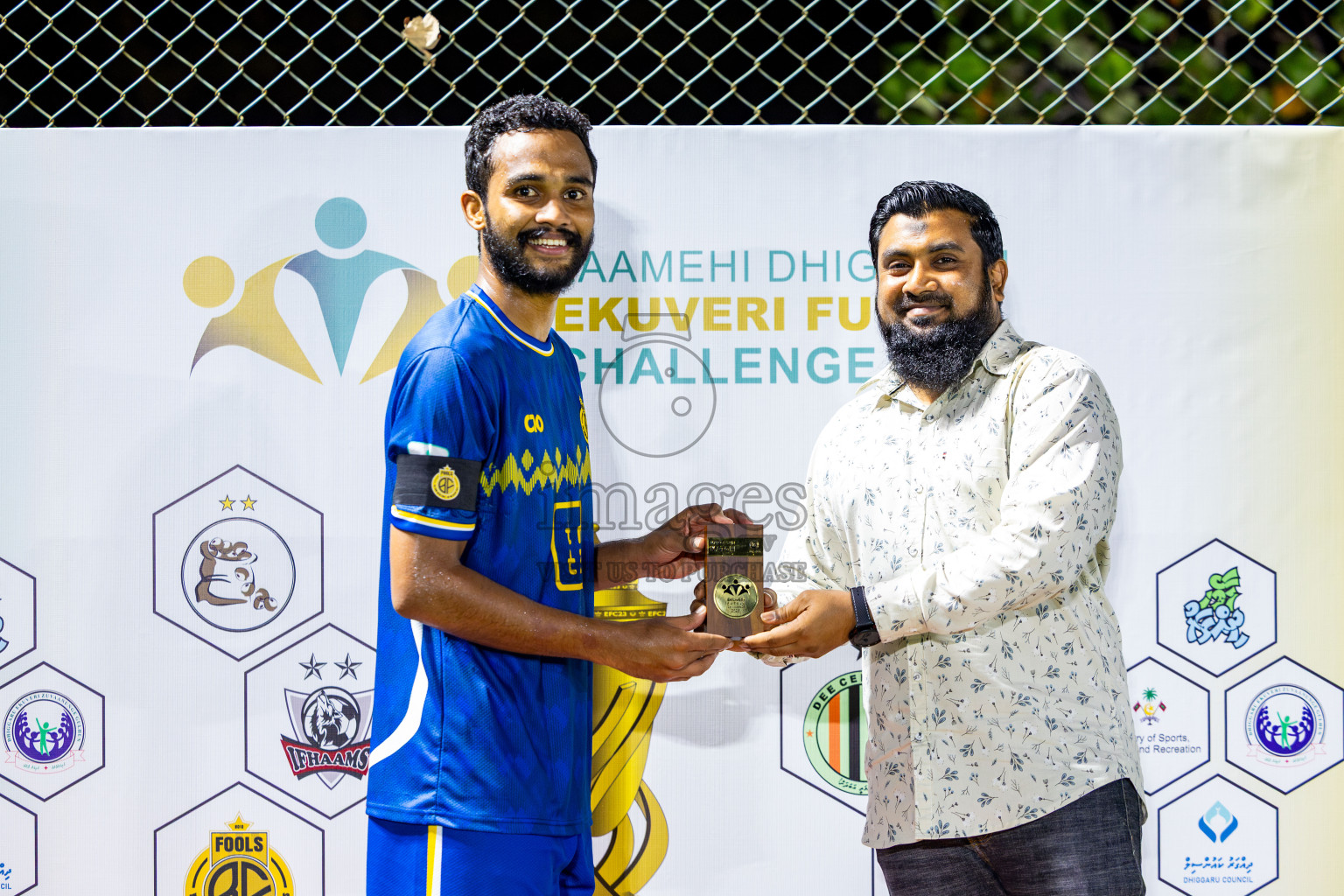 J Kovi Goani vs Fools SC in Day 2 of Laamehi Dhiggaru Ekuveri Futsal Challenge 2025 was held on Friday, 25th July 2025, at Dhiggaru Futsal Ground, Dhiggaru, Maldives Photos: Nausham Waheed  / images.mv