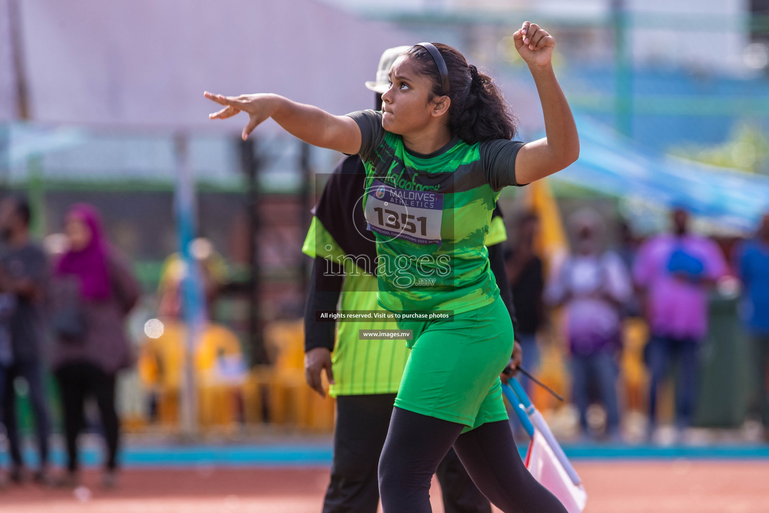 Day 2 of Inter-School Athletics Championship held in Male', Maldives on 24th May 2022. Photos by: Nausham Waheed / images.mv