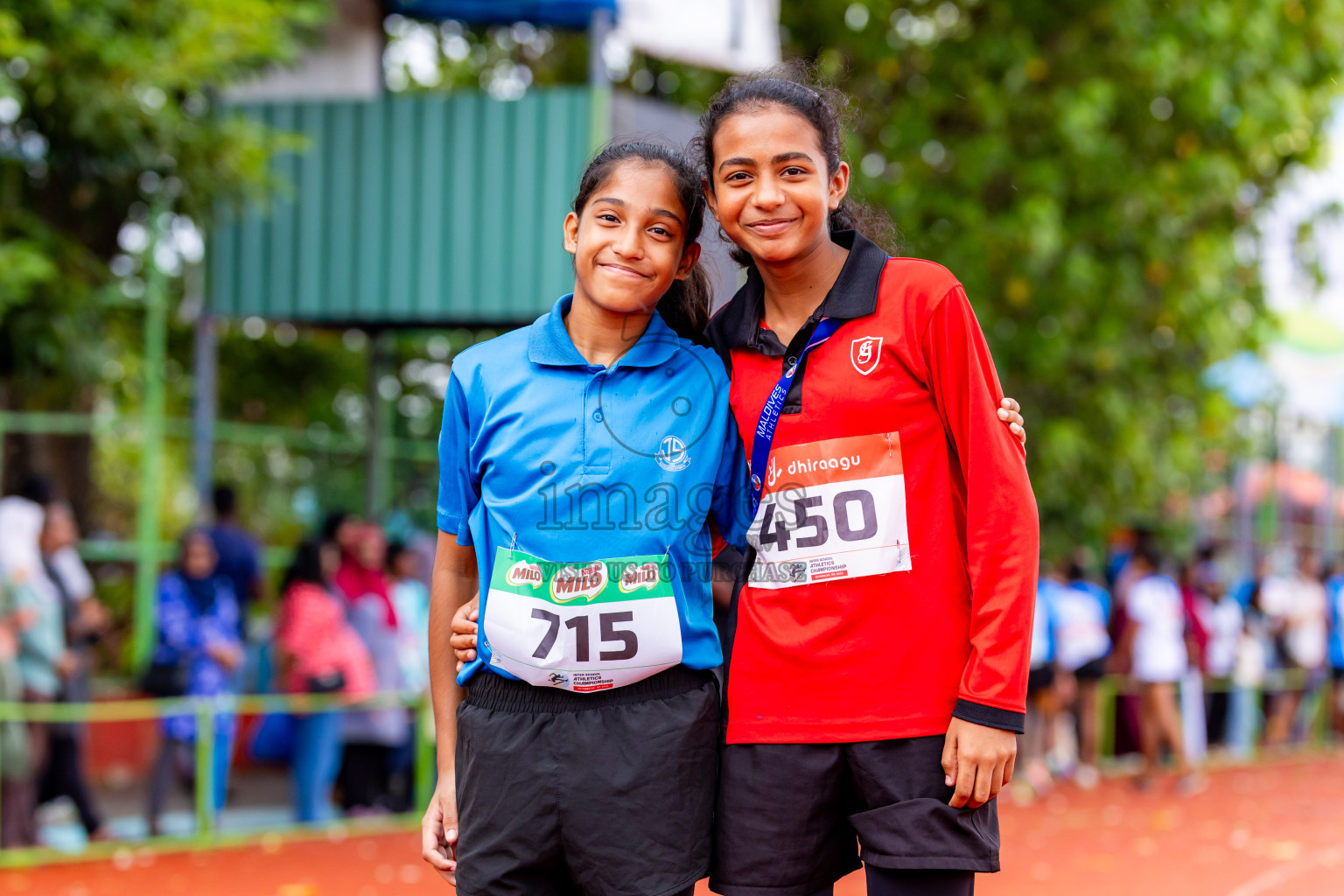 Day 6 of Inter-school Athletics Championship 2025 held in Ekuveni Synthetic Track, Male', Maldives on Sunday, 12th October 2025. Photos by: Nausham Waheed / Images.mv
