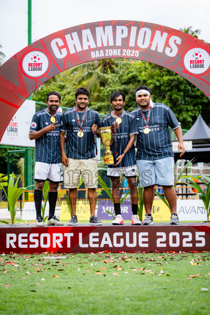 Anantara vs Finolhu in Final of Resort League 2025 (Baa Zone) was held on Friday, 18th July 2025 in Avani+ Fares Maldives Resort, Baa Atoll, Maldives. Photos: Nausham Waheed  / images.mv