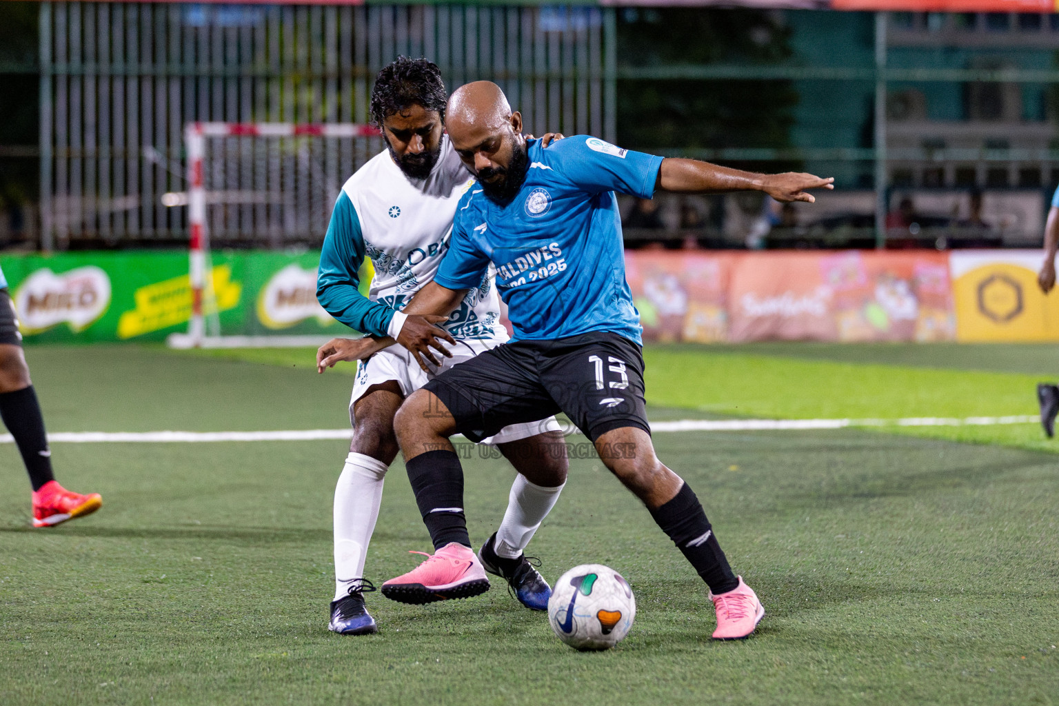 Trade Club vs Higher Education in Club Maldives Classic 2024 held in Rehendi Futsal Ground, Hulhumale', Maldives on Sunday, 8th September 2024. Photos: Hassan Simah / images.mv