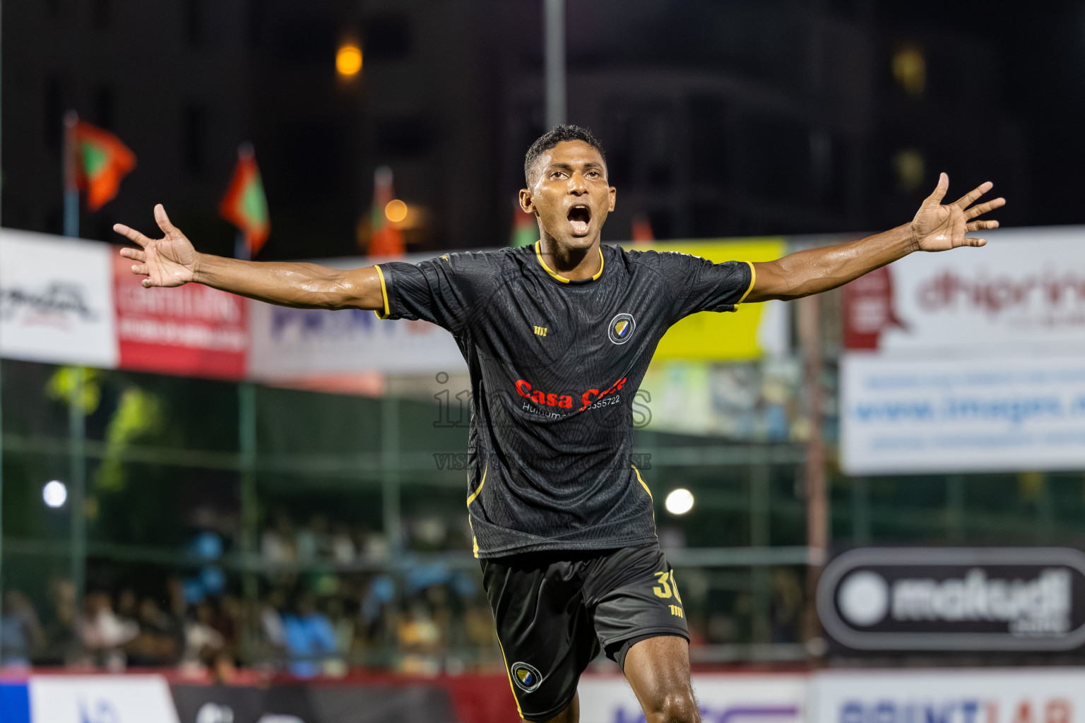DSC vs CIM in Day 4 of Club Maldives Cup 2025 was held in Rehendi Futsal Ground, Hulhumale', Maldives on Thursday, 2nd October 2025. Photos: Mohamed Mahfooz Moosa / images.mv