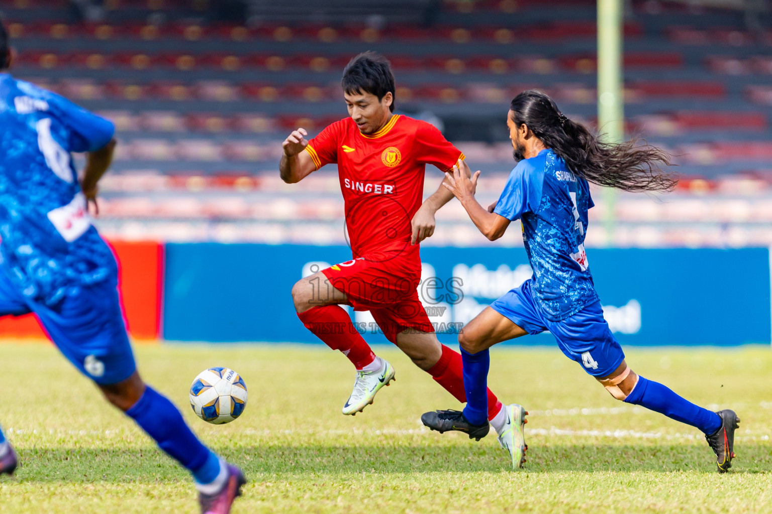 Victory SC vs Kuda Henveiru SC in the Quarter Final of Second Division 2023 in Male' Maldives on Wednesday, 7th February 2023. Photos: Nausham Waheed / images.mv