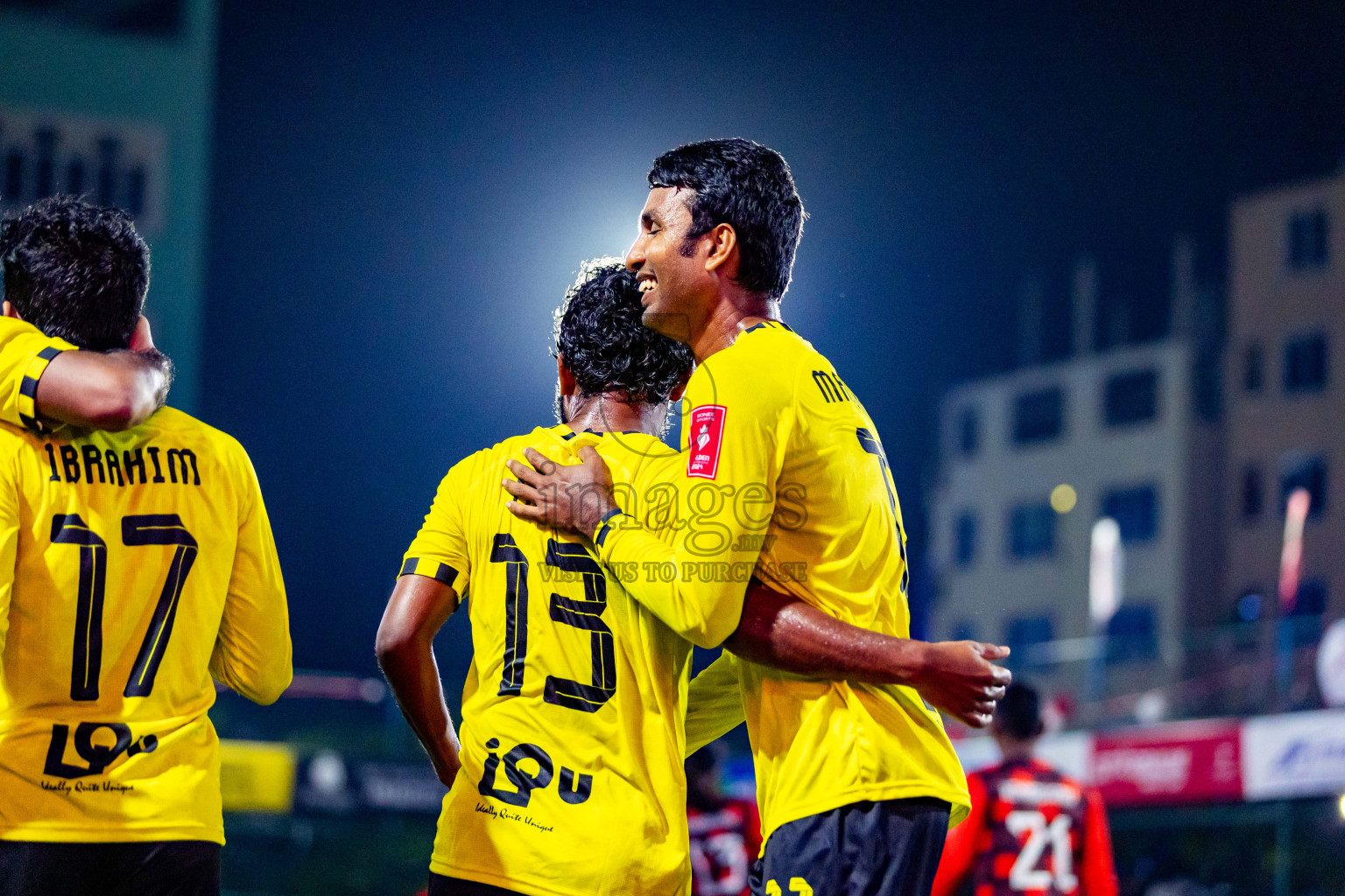 Lh Naifaru vs Lh Hinnavaru in Day 24 of Golden Futsal Challenge 2024 was held on Wednesday  , 7th February 2024 in Hulhumale', Maldives Photos: Nausham Waheed / images.mv