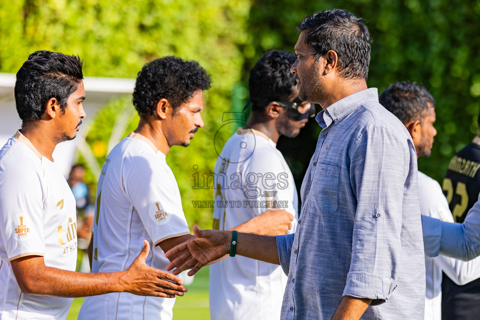 Conrad Maldives vs Waldorf Astoria in Semi Final of Resort Super League 2025 was held on Monday, 3rd November 2025 in Jumeirah Olhaheli Island Maldives, Photos: Areef Adam / images.mv