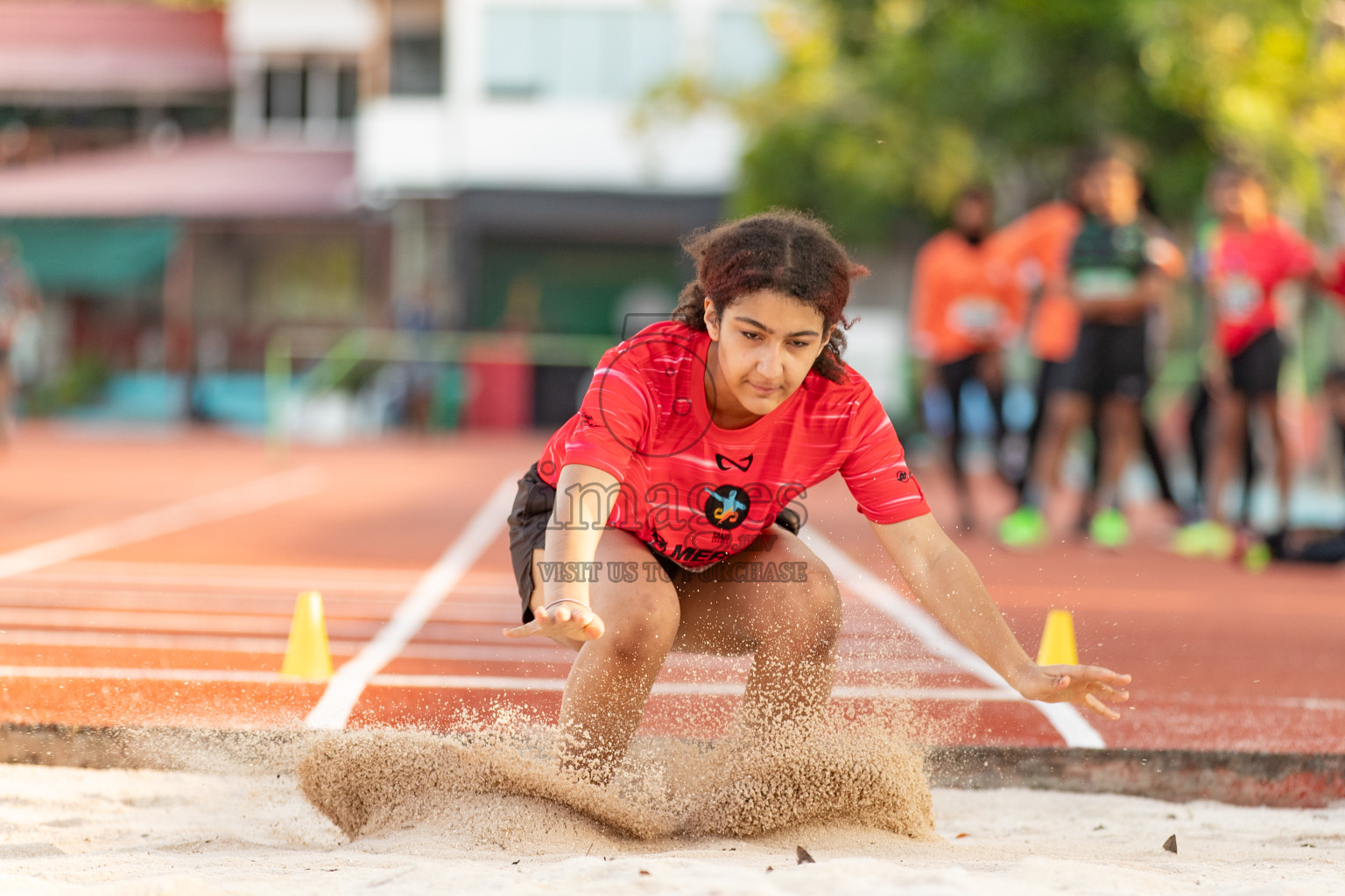 Day 4 of MILO Athletics Association Championship was held on Friday, 8th March 2024 in Male', Maldives. Photos: Hasna Hussain