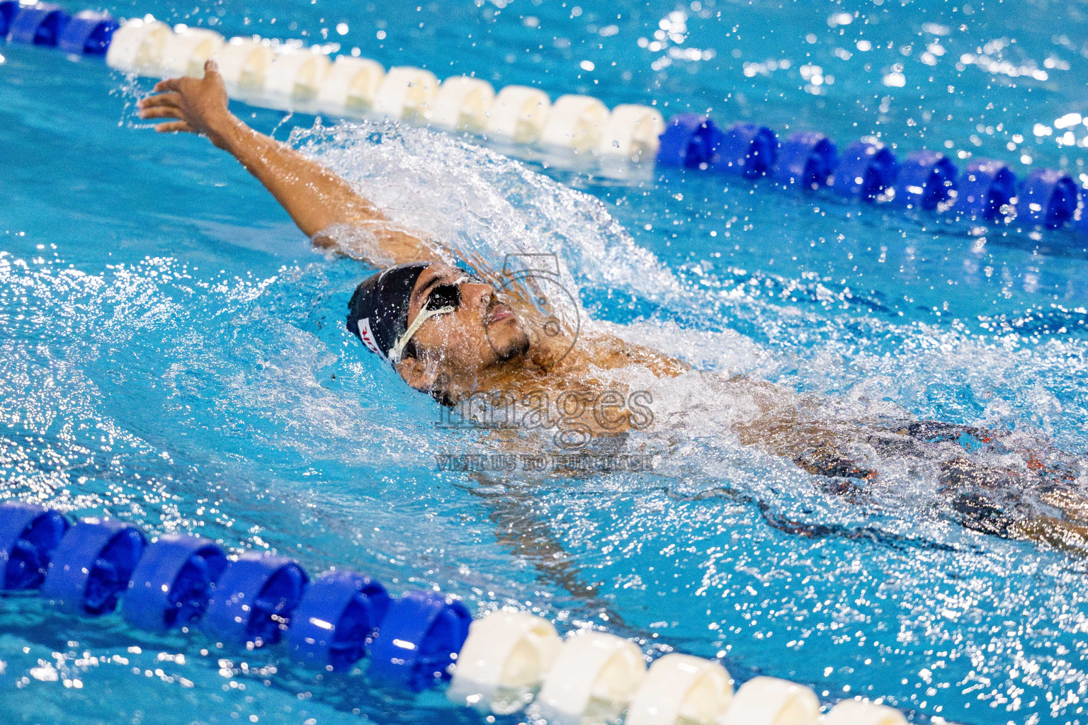 Day 4 of National Swimming Championship 2024 held in Hulhumale', Maldives on Monday, 16th December 2024. Photos: Hassan Simah / images.mv