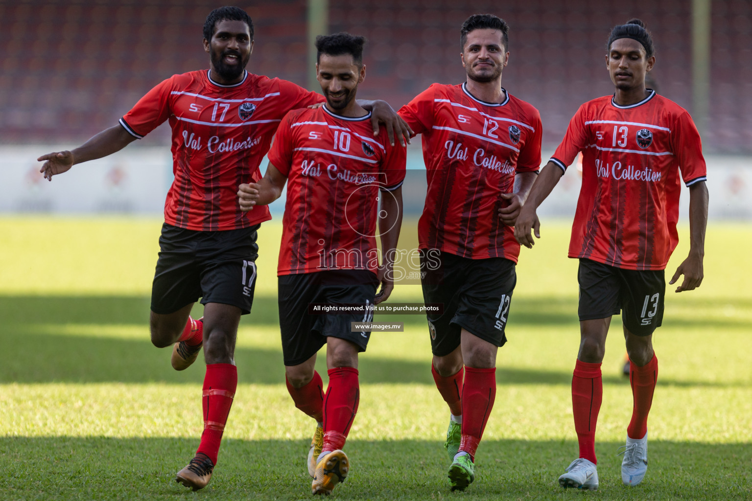 Biss Buru Sports vs JJ Sports Club  in 2nd Division 2022 on 14th July 2022, held in National Football Stadium, Male', Maldives Photos: Hassan Simah / Images.mv