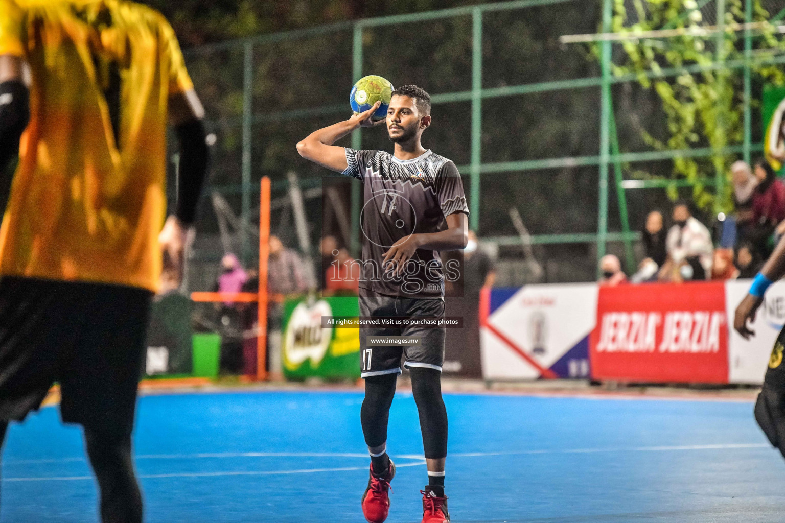 Day 12 of Milo 6th Inter Office Handball Tournament 2022 - Photos by Nausham Waheed