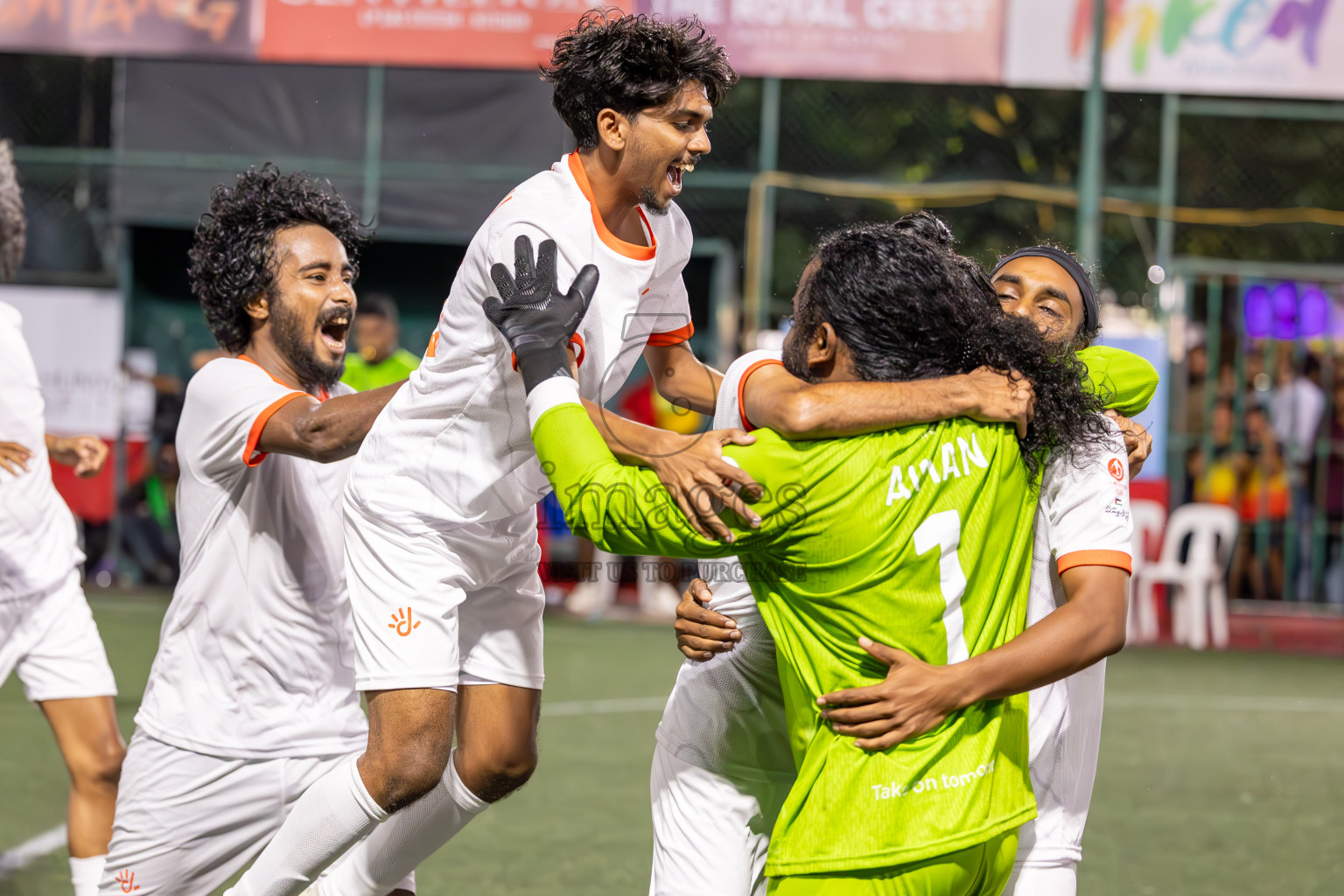 United BML vs Dhiraagu in Round of 16 of Club Maldives Cup 2024 held in Rehendi Futsal Ground, Hulhumale', Maldives on Tuesday, 8th October 2024. Photos: Ismail Thoriq / images.mv