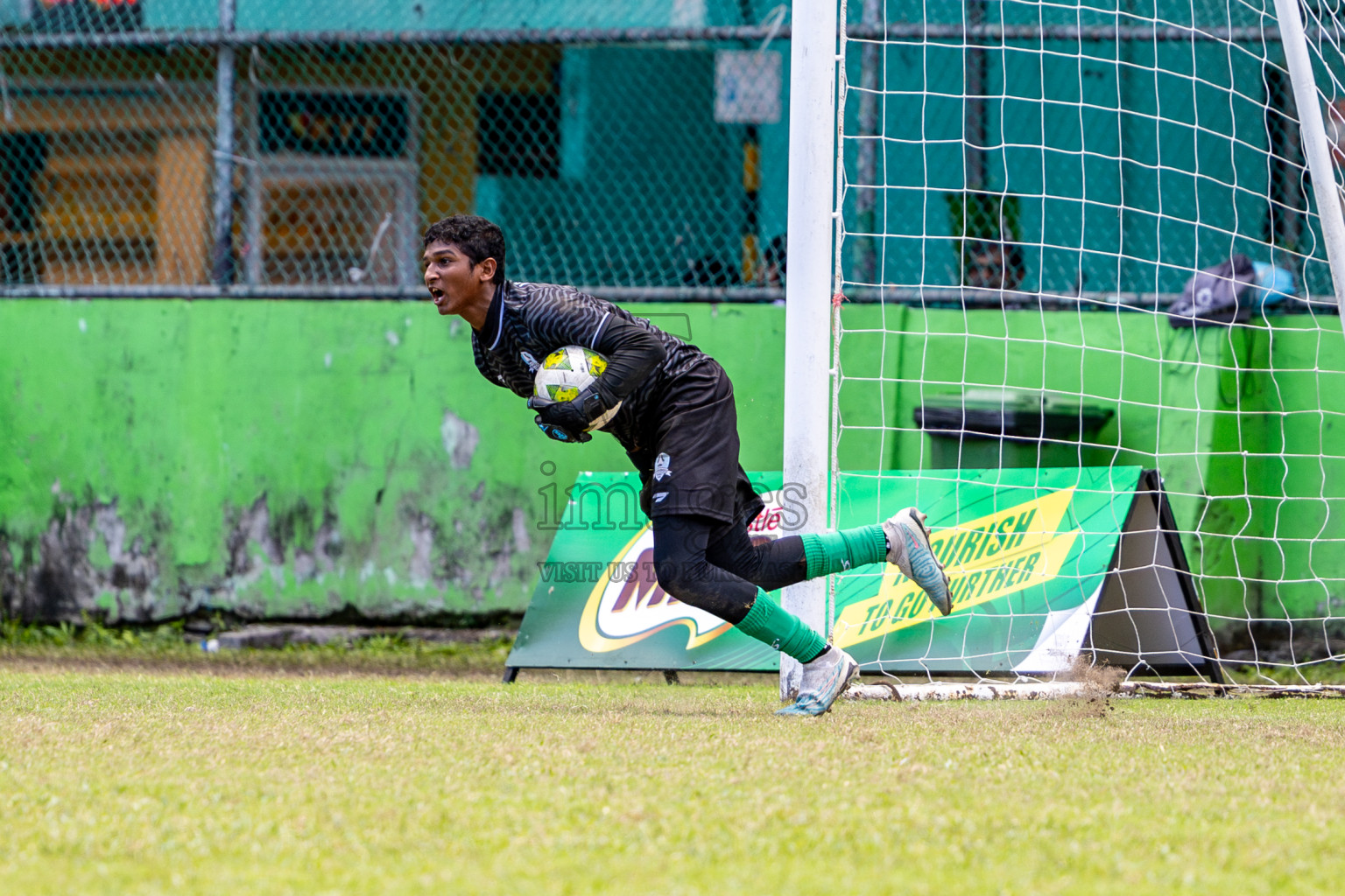 Day 3 of MILO Academy Championship 2024 (U-14) was held in Henveyru Stadium, Male', Maldives on Saturday, 2nd November 2024.
Photos: Hassan Simah / Images.mv