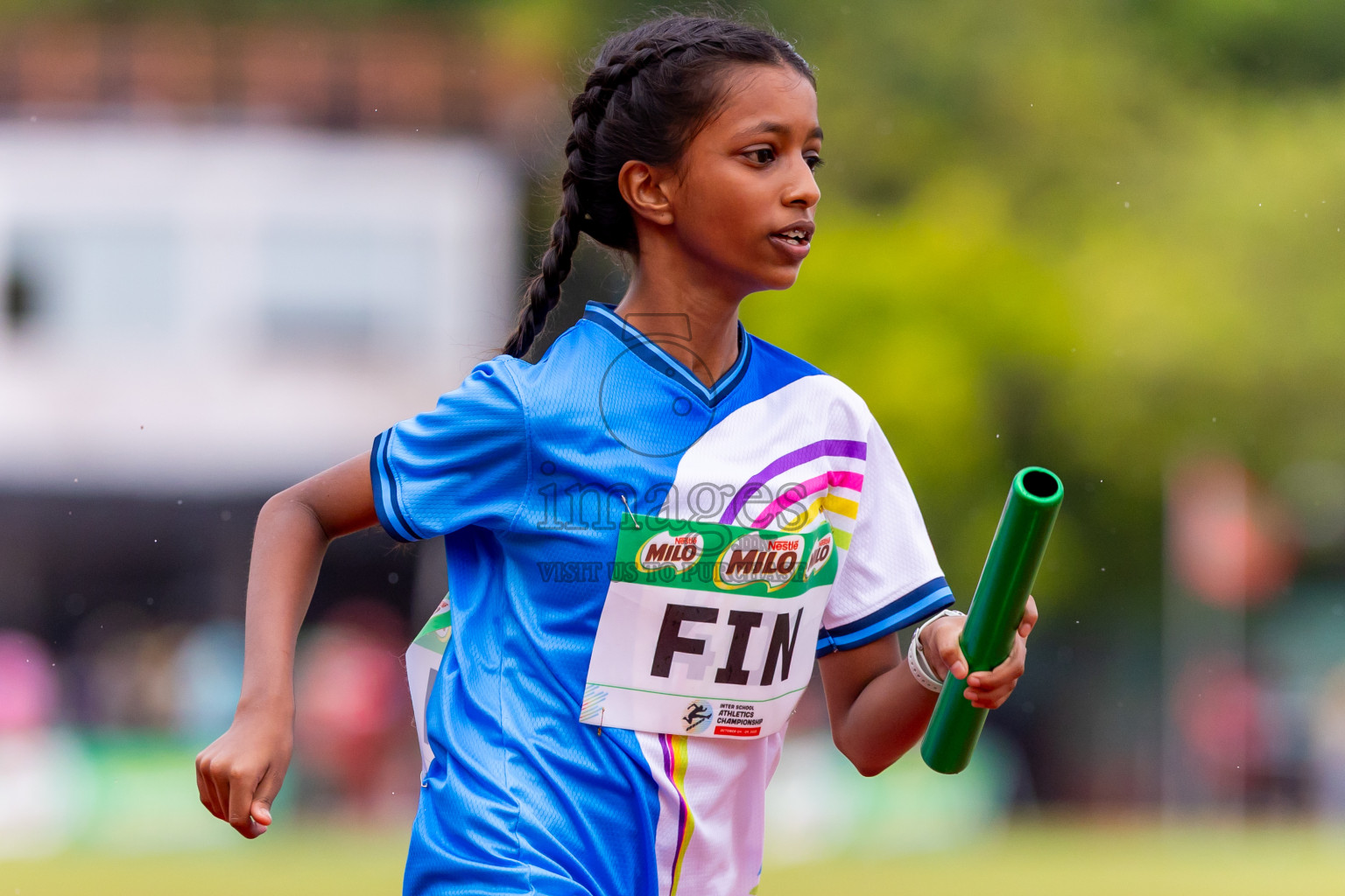 Day 6 of Inter-school Athletics Championship 2025 held in Ekuveni Synthetic Track, Male', Maldives on Sunday, 12th October 2025. Photos by: Nausham Waheed / Images.mv