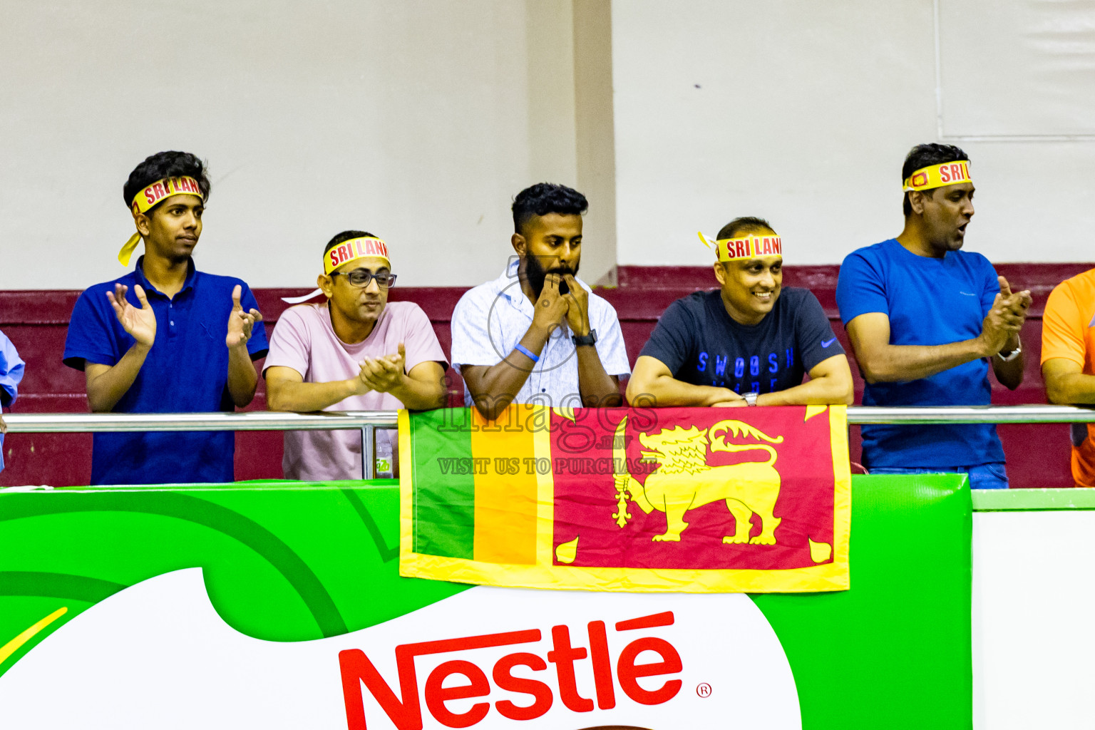 Kyrgyzstan vs Sri Lanka in Day 3 of CAVA U20 Woman's Volleyball Championship 2024 was held in Social Center, Male', Maldives on 20th July 2024. Photos: Nausham Waheed / images.mv