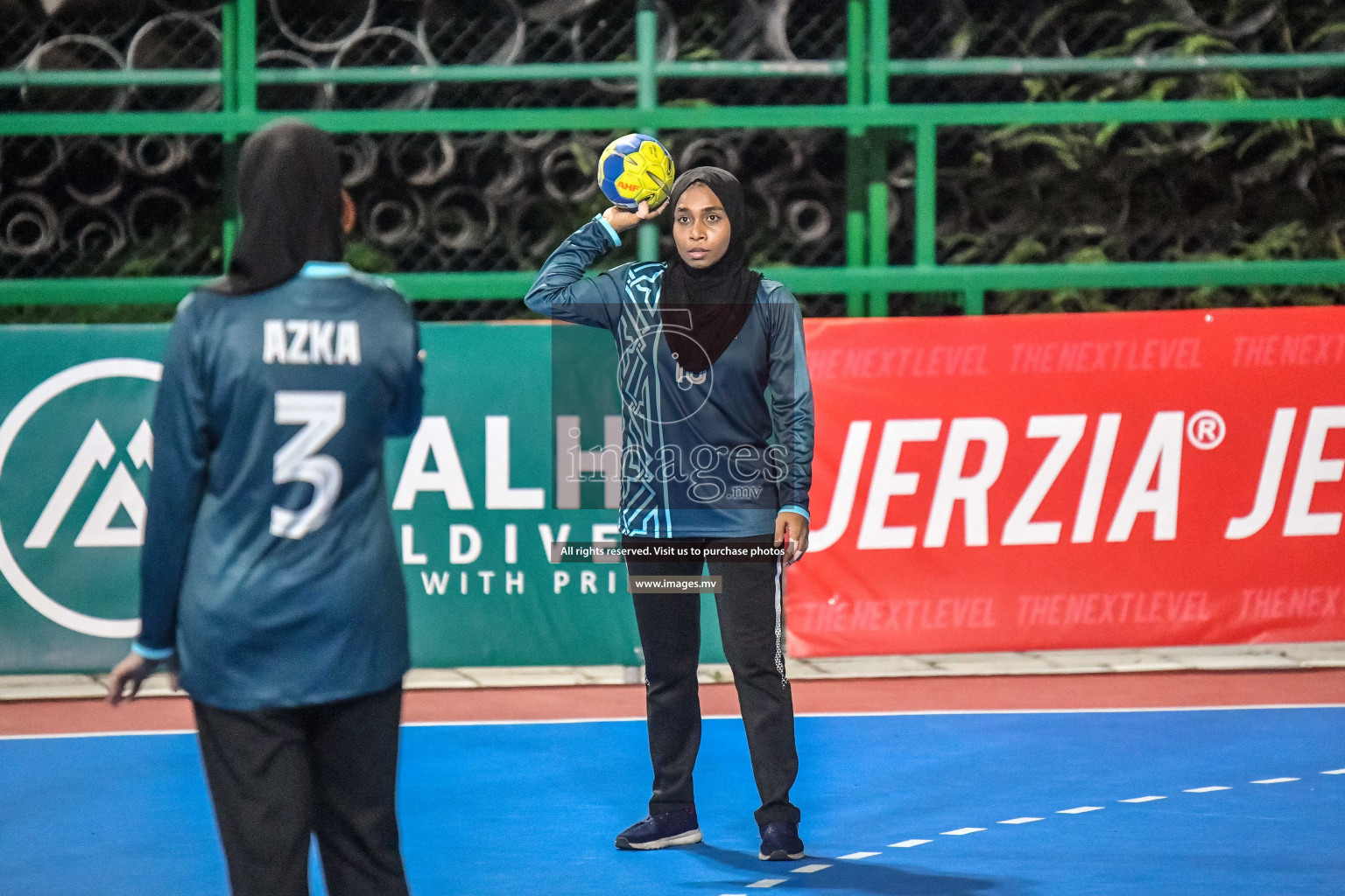 Day 8 of Milo 6th Inter Office Handball Tournament 2022 - Photos by Nausham Waheed