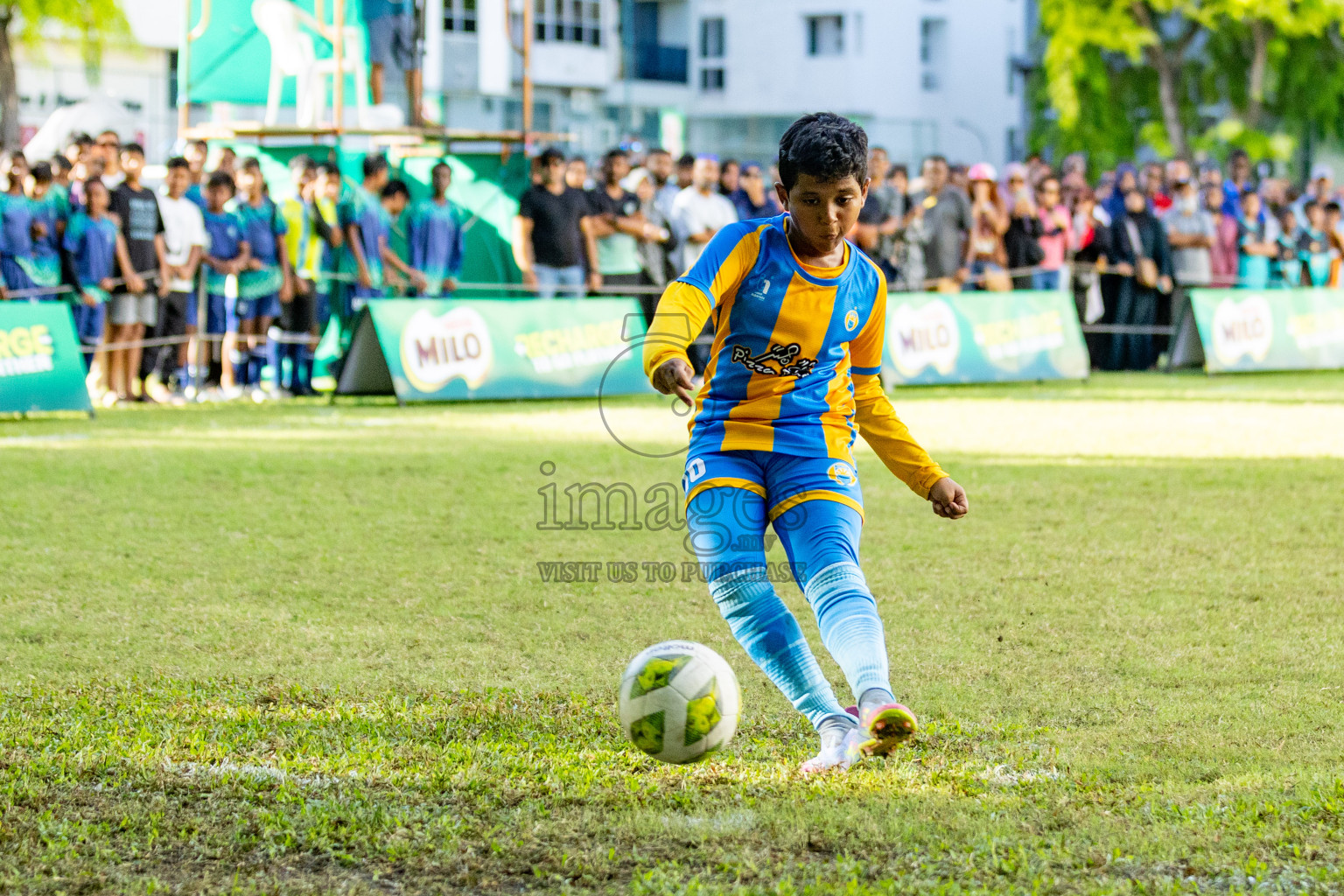 Day 3 of MILO Academy Championship 2025 (U-12) was held at Henveiru Stadium in Male', Maldives on Saturday, 3rd May 2025. 
Photos: Hassan Simah  / images.mv