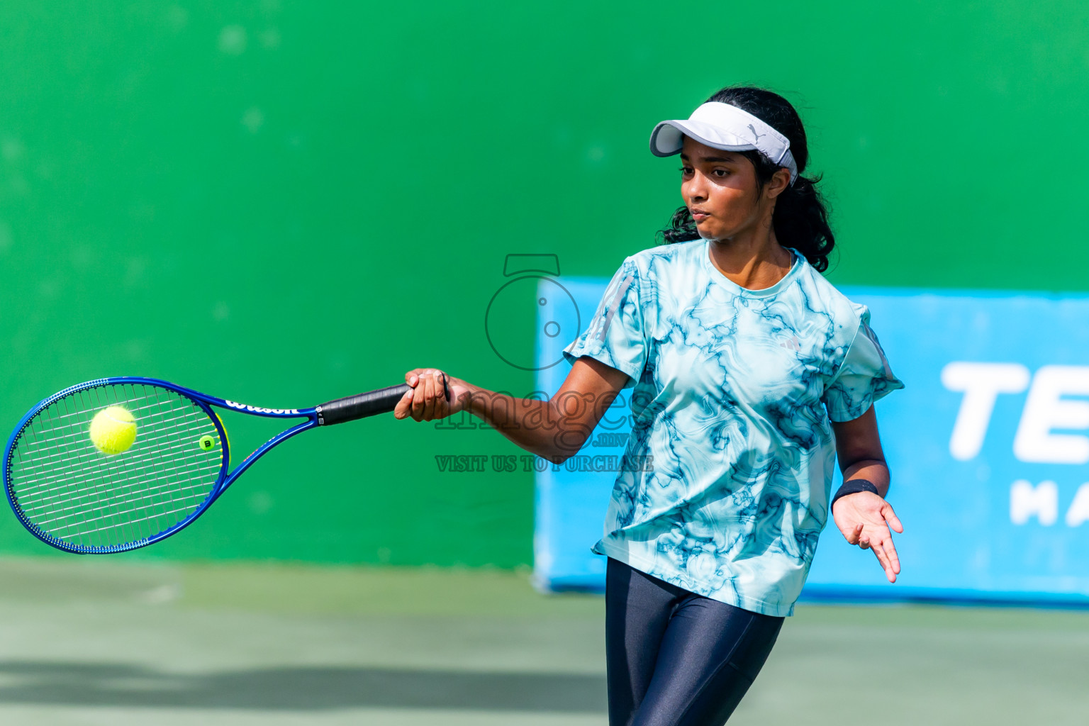 Day 8 of ATF Maldives Junior Open Tennis was held in Male' Tennis Court, Male', Maldives on Thursday, 19th December 2024. Photos: Nausham Waheed/ images.mv