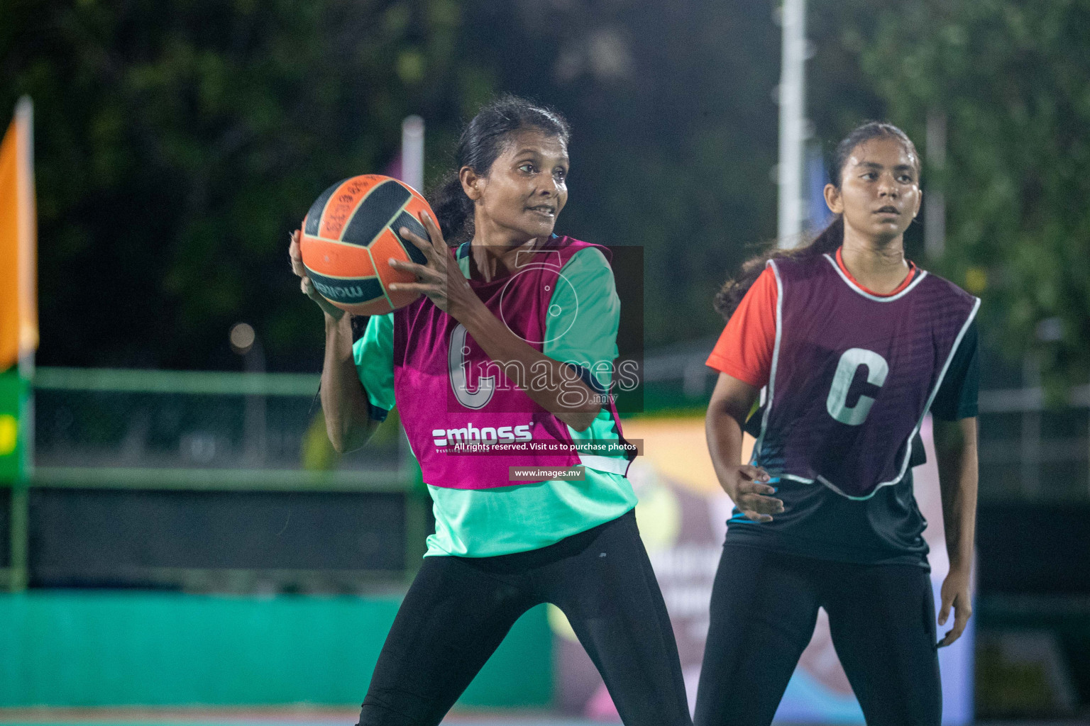 Day 1 of 20th Milo National Netball Tournament 2023, held in Synthetic Netball Court, Male', Maldives on 29th May 2023 Photos: Nausham Waheed/ Images.mv