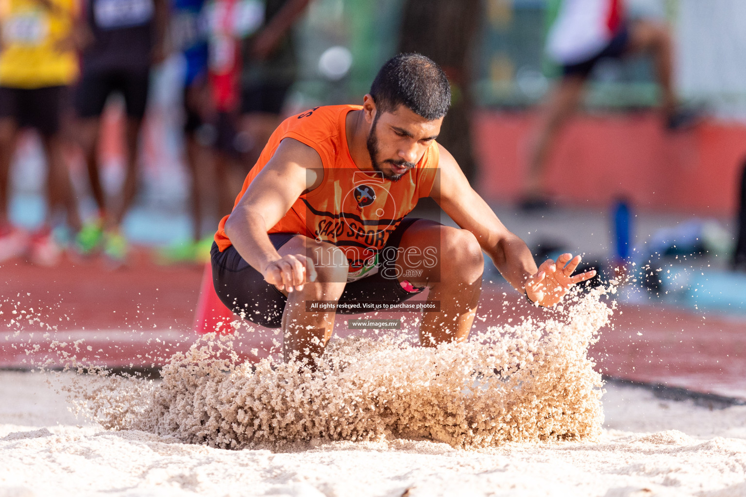 Day 2 of National Athletics Championship 2023 was held in Ekuveni Track at Male', Maldives on Saturday, 25th November 2023. Photos: Nausham Waheed / images.mv