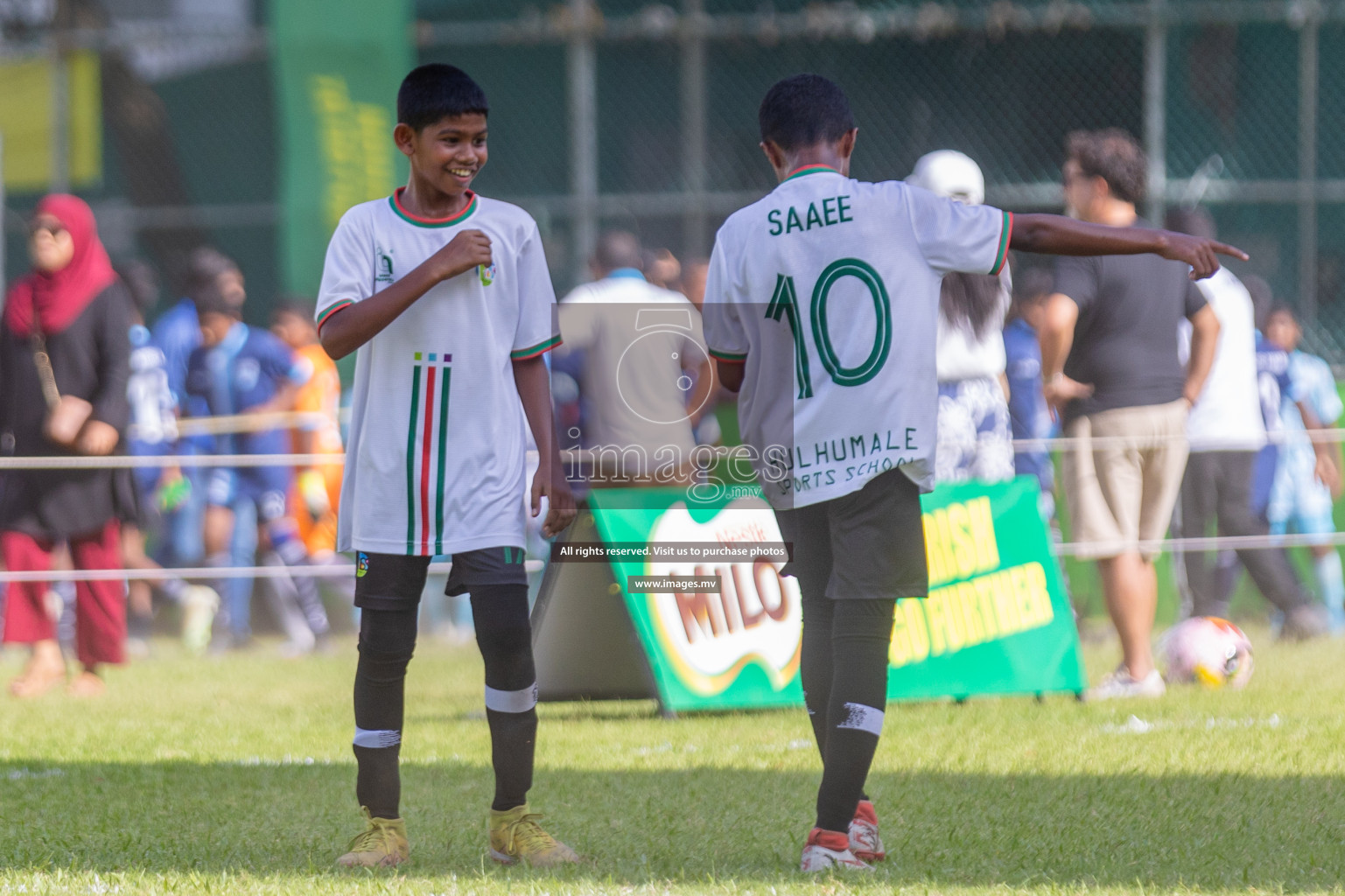 Day 1 of MILO Academy Championship 2023 (U12) was held in Henveiru Football Grounds, Male', Maldives, on Friday, 18th August 2023. 
Photos: Shuu Abdul Sattar / images.mv