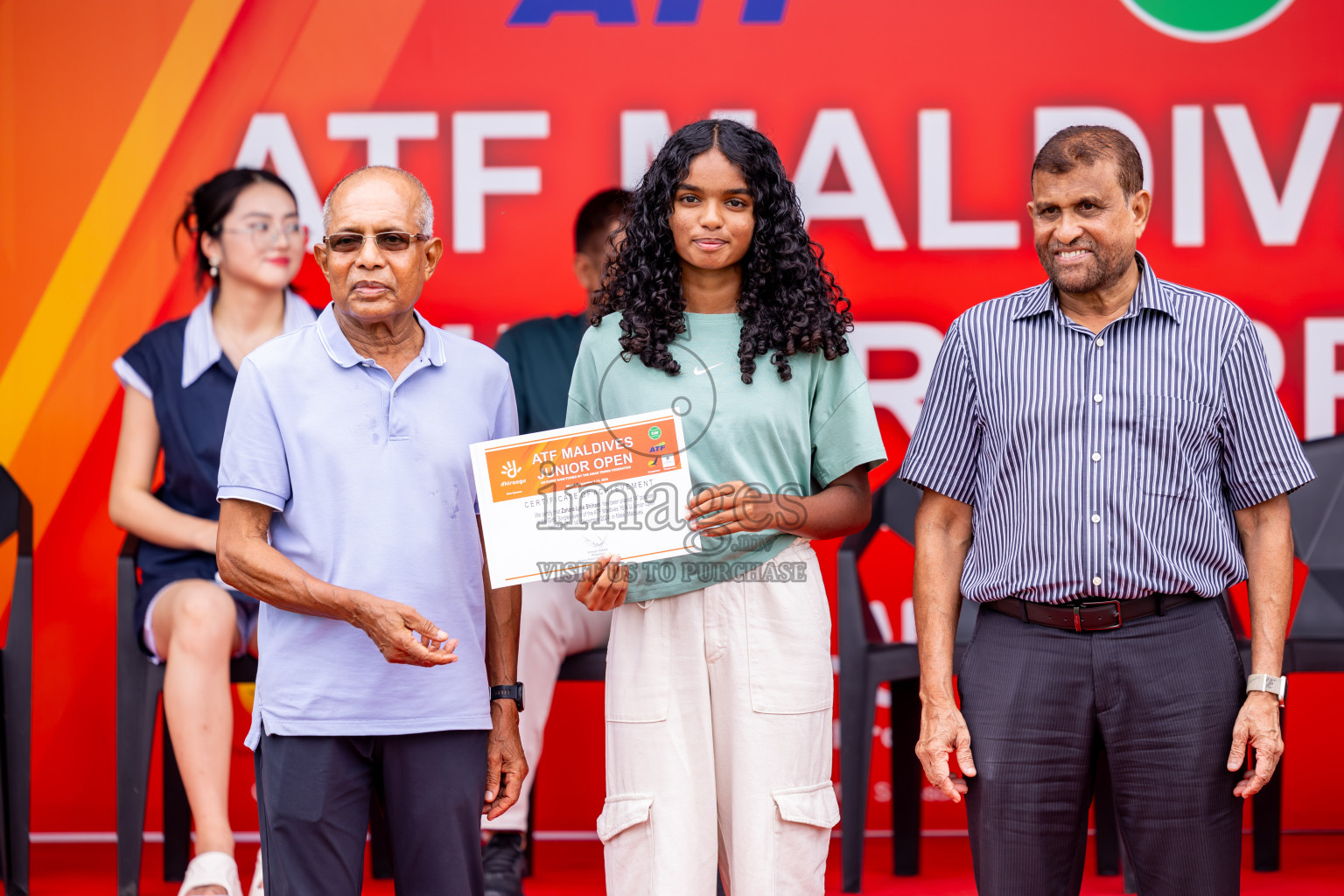 Finals of ATF Maldives Junior Open Tennis was held in Male' Tennis Court, Male', Maldives on Saturday, 21st December 2024. Photos: Nausham Waheed/ images.mv