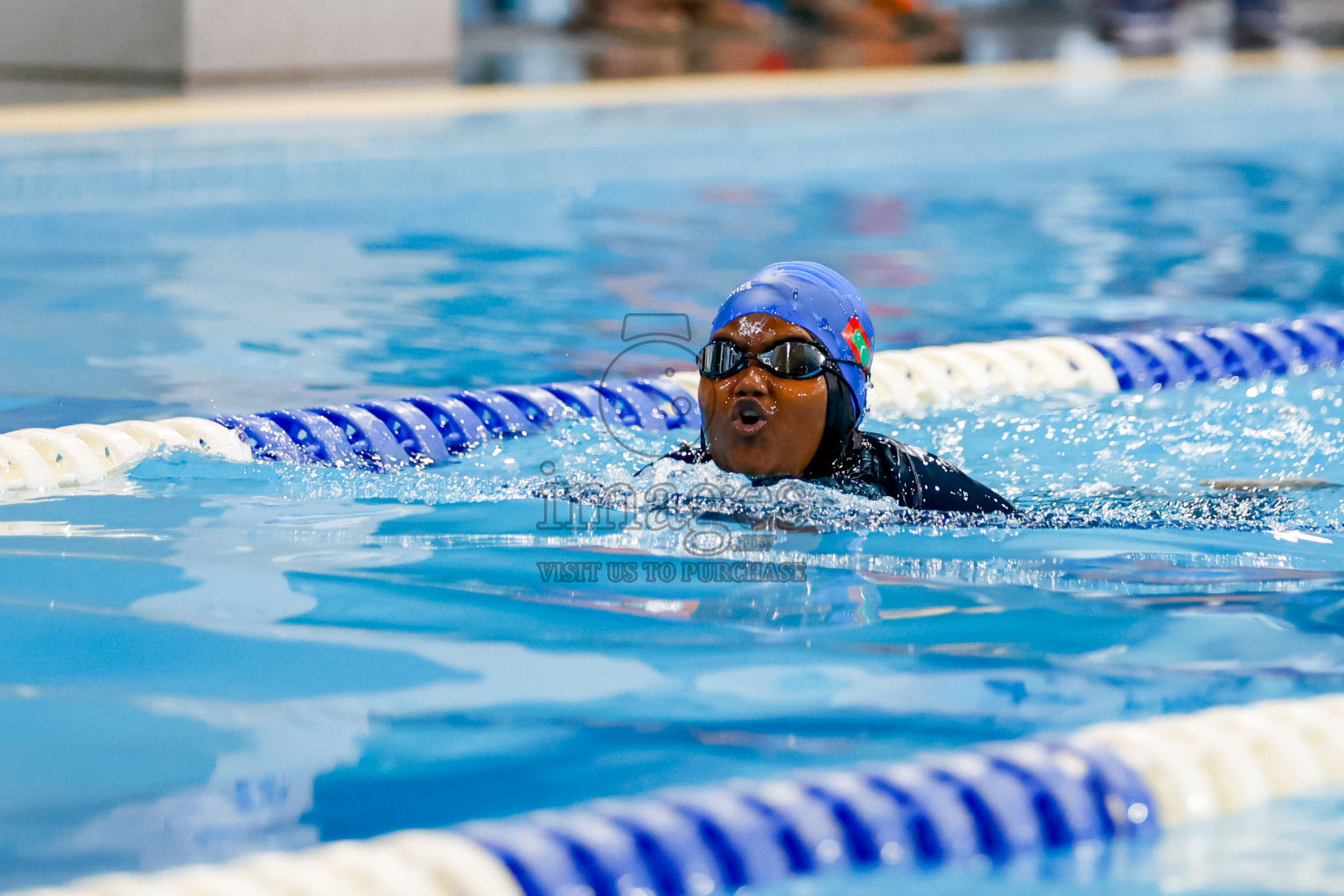 Day 4 of BML 6th National Kids Swimming Kids Festival 2025 held in Hulhumale', Maldives on Thursday, 6th November 2024. 
Photos: Hassan Simah / images.mv