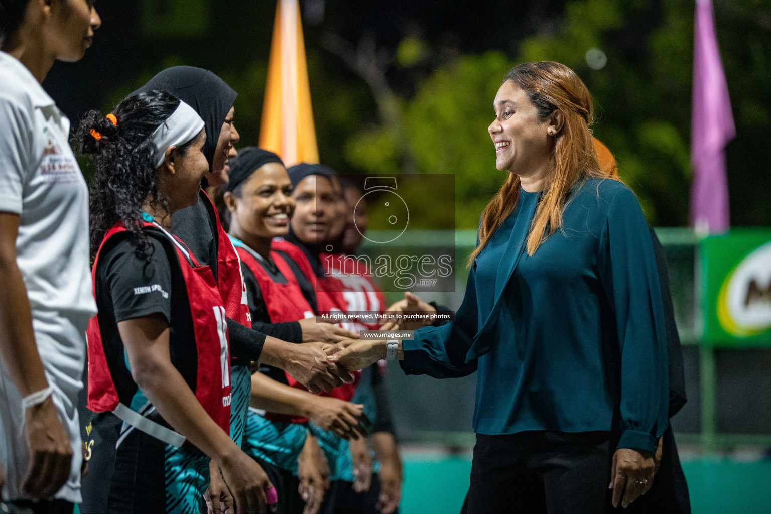 Day 1 of 20th Milo National Netball Tournament 2023, held in Synthetic Netball Court, Male', Maldives on 29th May 2023 Photos: Nausham Waheed/ Images.mv