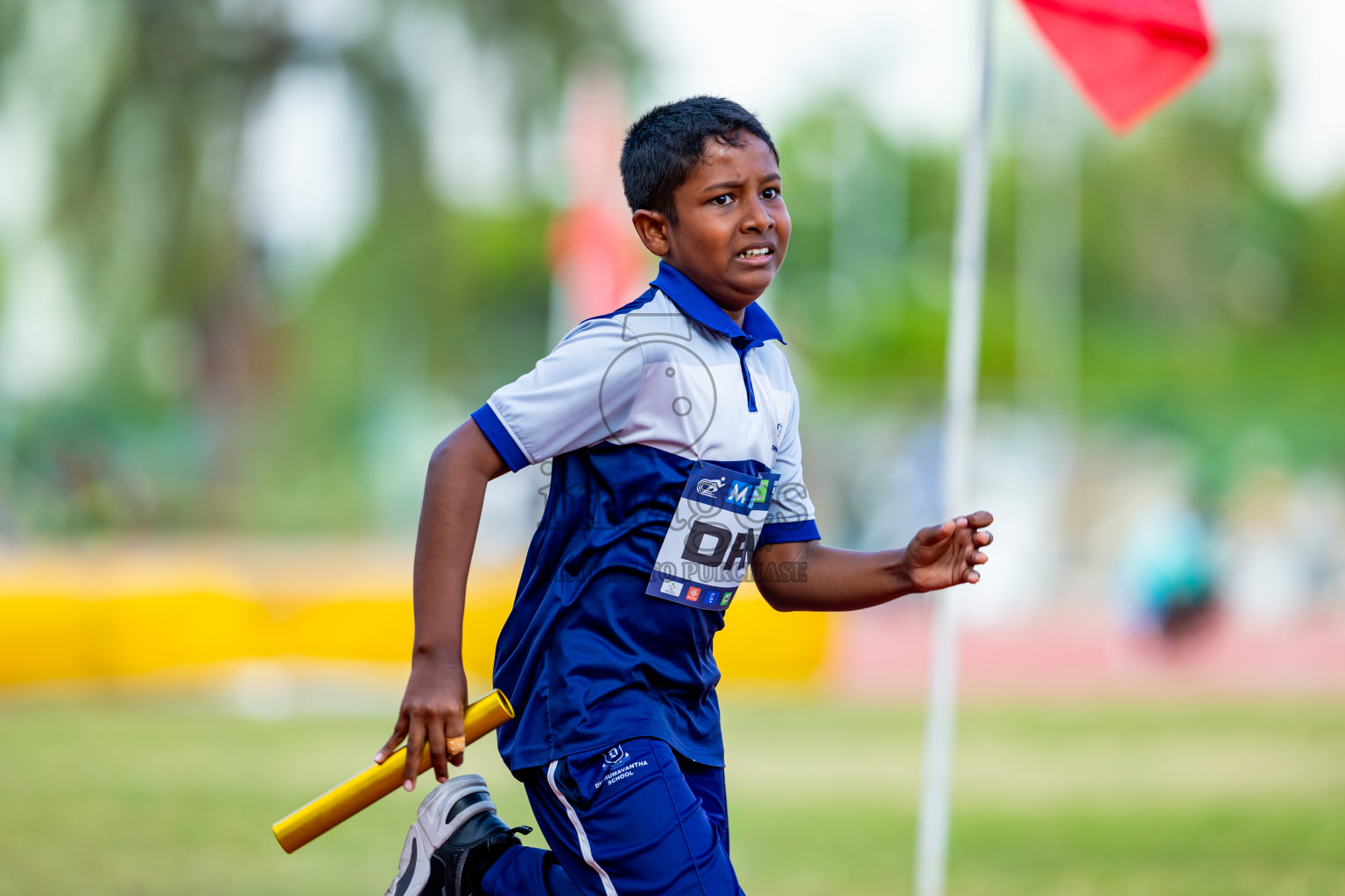 Day 5 of MWSC Interschool Athletics Championships 2024 held in Hulhumale Running Track, Hulhumale, Maldives on Wednesday, 13th November 2024. Photos by: Nausham Waheed / Images.mv