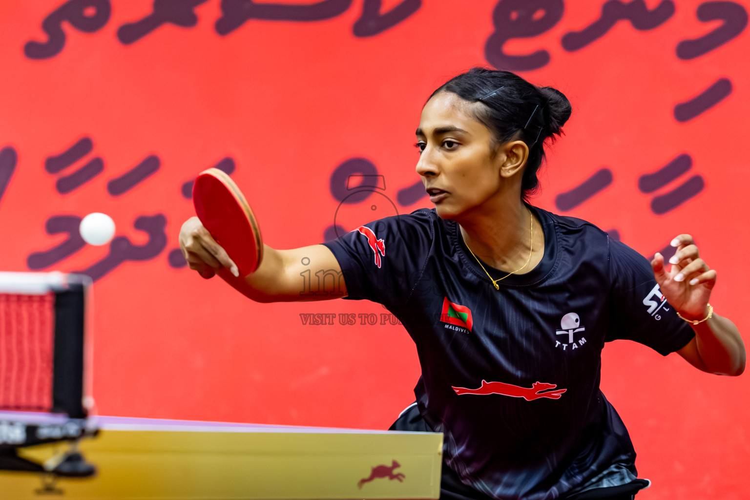 Day 4 of BML 63rd National Table Tennis Tournament 2025 was held on Thursday, 28th August 2025 in Male' TT Hall, Male', Maldives. Photos: Nausham Waheed / images.mv