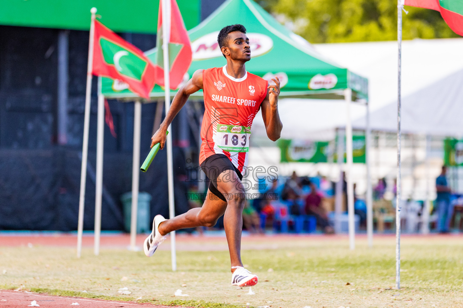 Day 1 of National Athletics Championship 2025 was held at Ekuveni Running Ground in Male', Maldives on Thursday, 14th August 2025. Photos: Areef Adam / images.mv