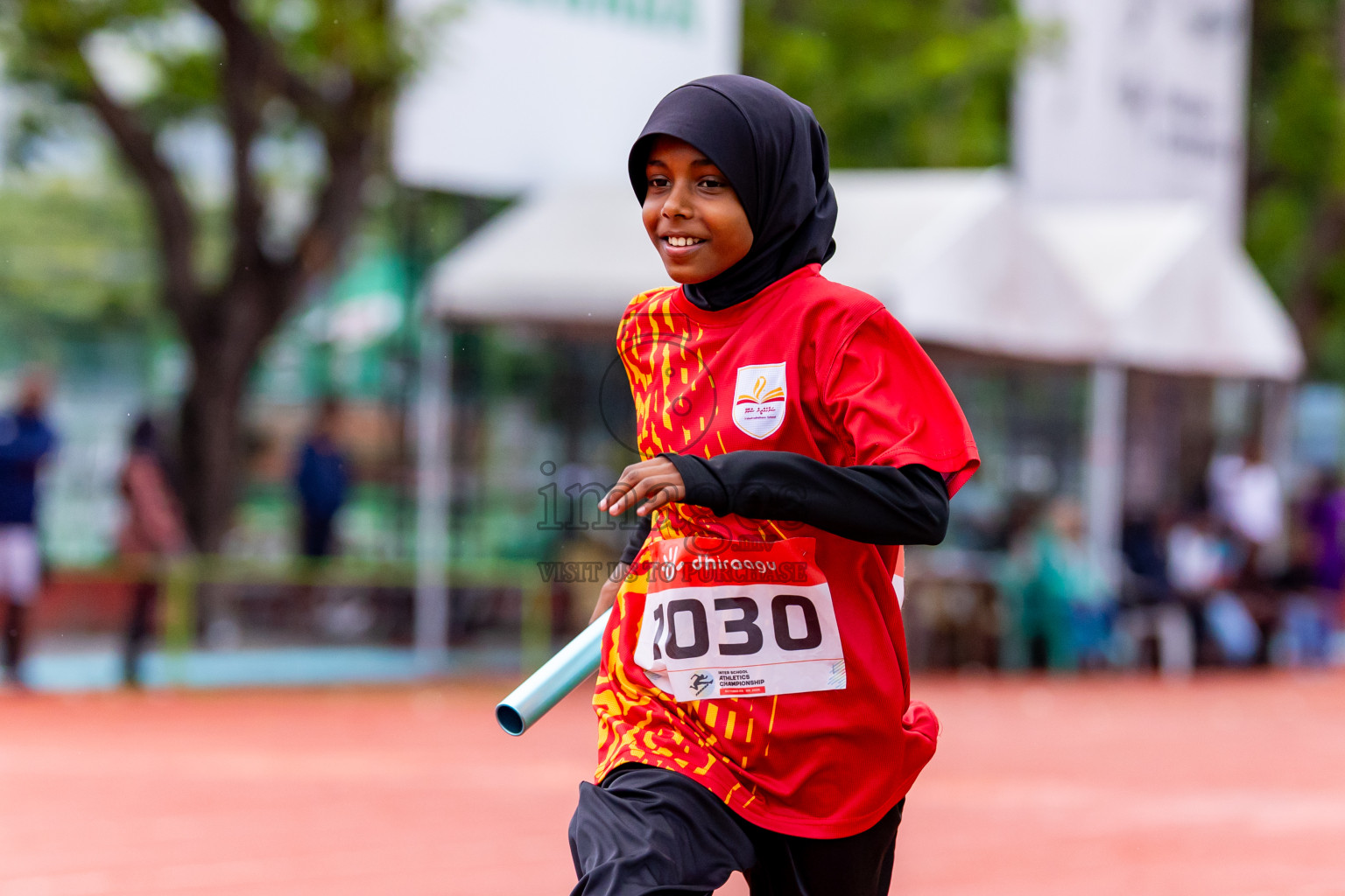 Day 6 of Inter-school Athletics Championship 2025 held in Ekuveni Synthetic Track, Male', Maldives on Sunday, 12th October 2025. Photos by: Nausham Waheed / Images.mv