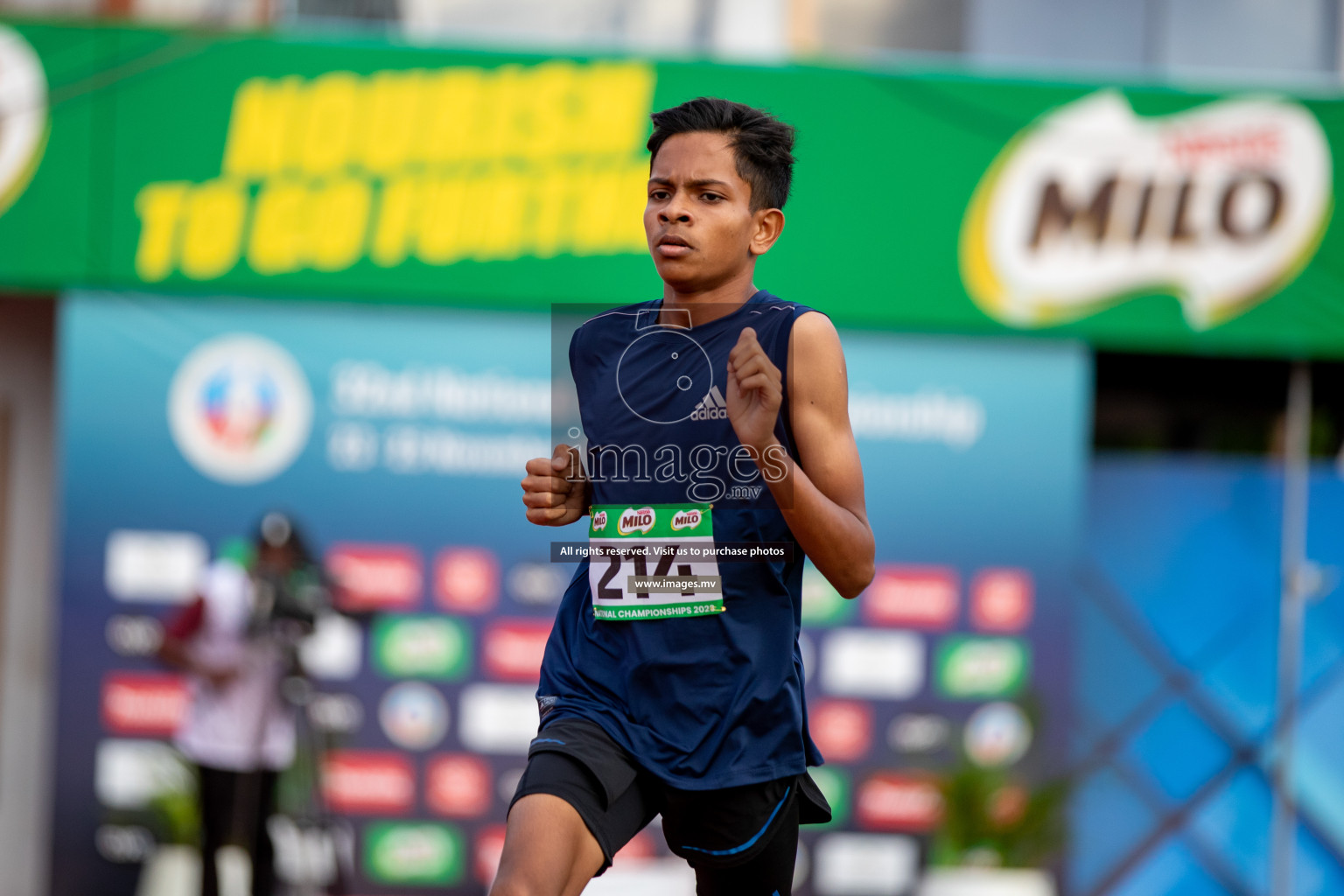 Day 2 of National Athletics Championship 2023 was held in Ekuveni Track at Male', Maldives on Friday, 24th November 2023. Photos: Hassan Simah / images.mv