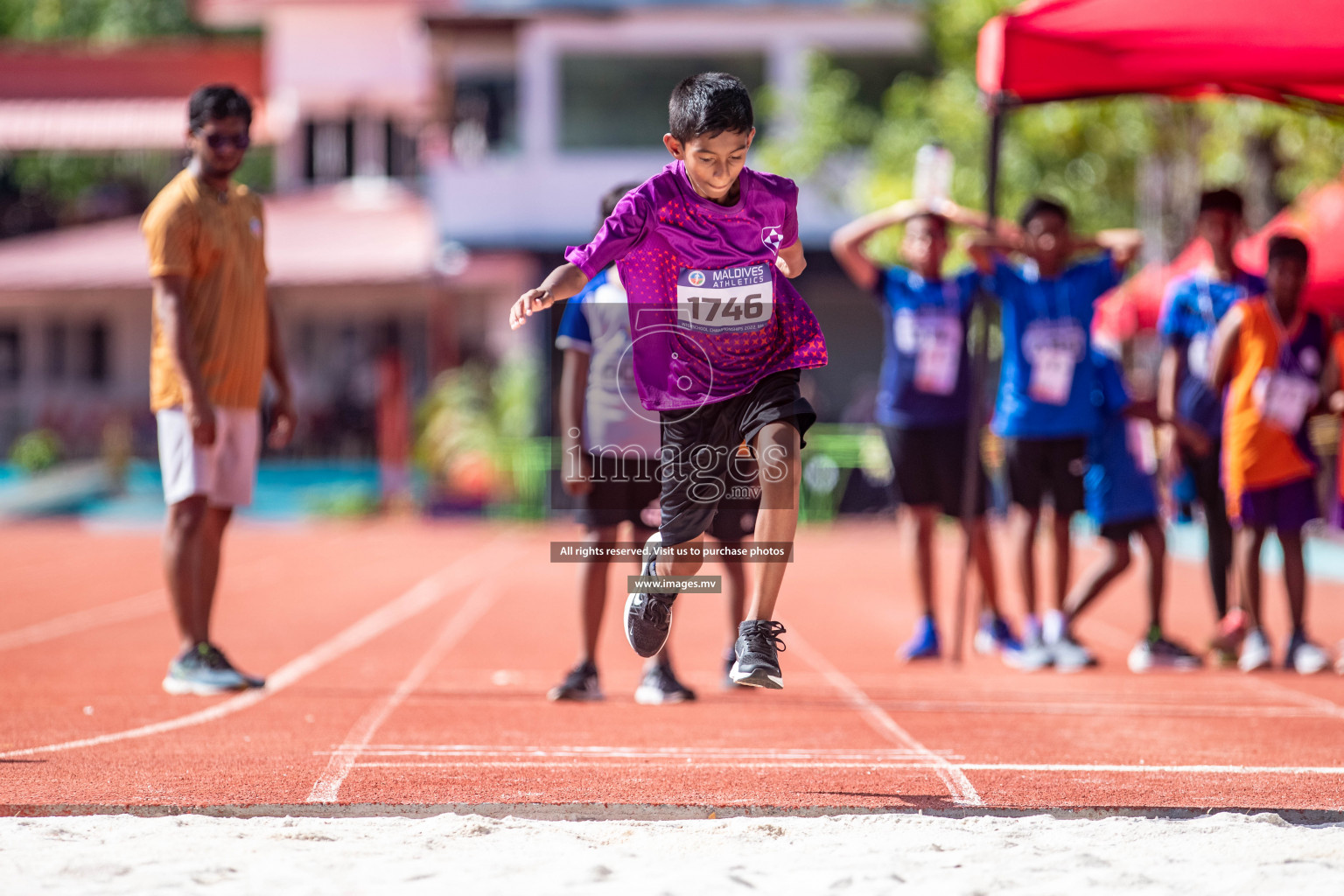 Day 1 of Inter-School Athletics Championship held in Male', Maldives on 22nd May 2022. Photos by: Nausham Waheed / images.mv