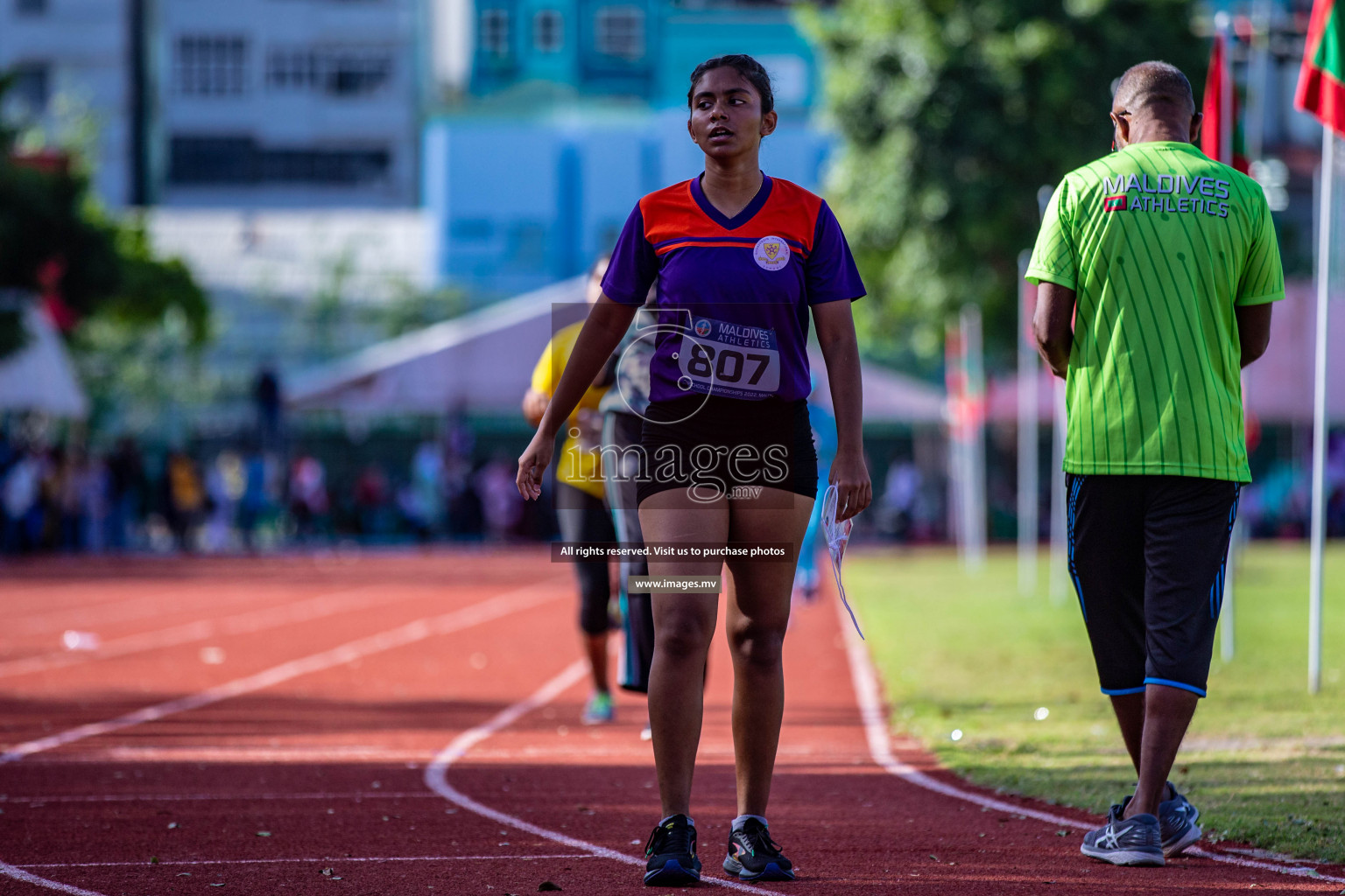 Day 5 of Inter-School Athletics Championship held in Male', Maldives on 27th May 2022. Photos by:Maanish / images.mv