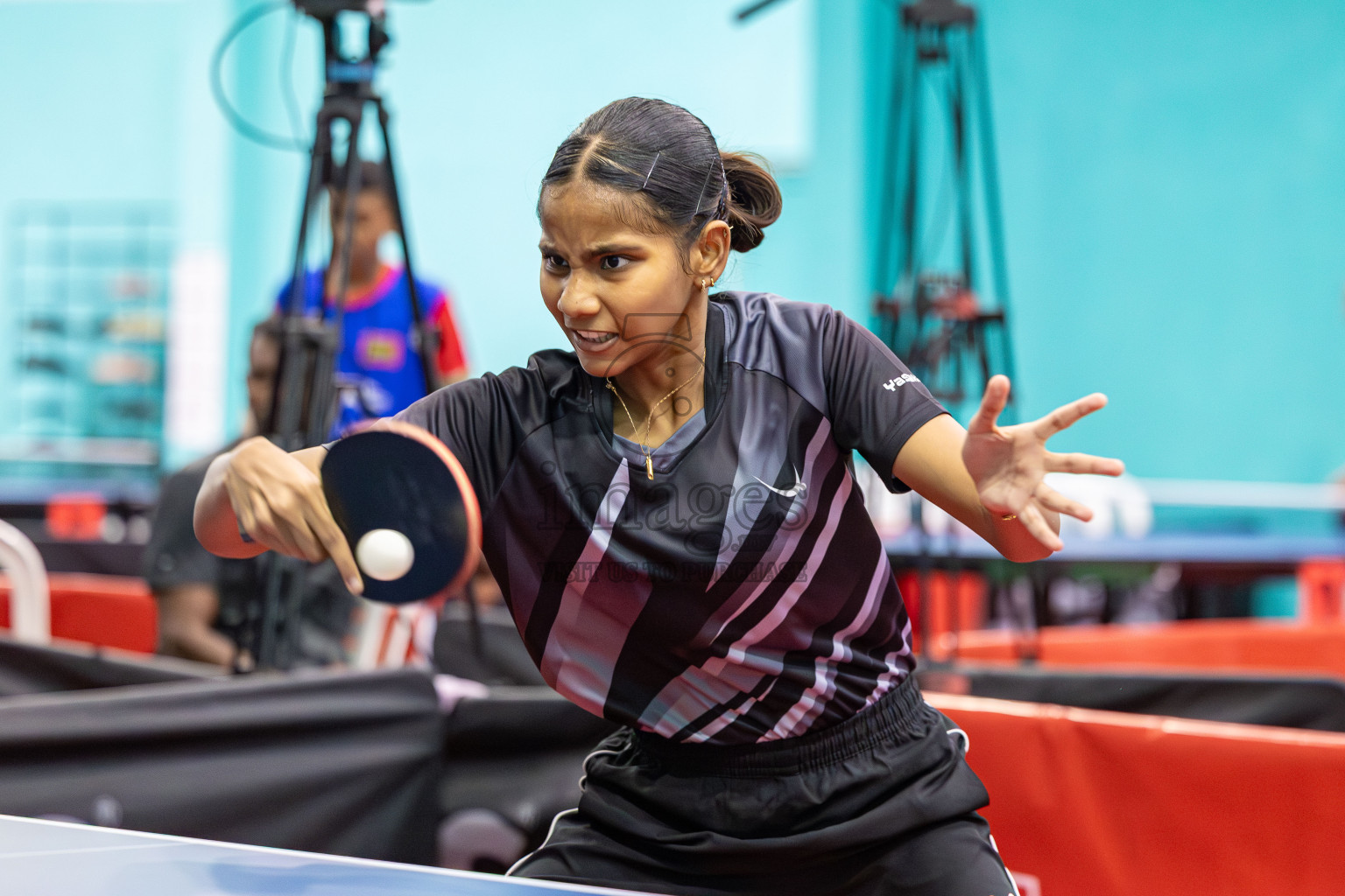 Day 4 of BML 63rd National Table Tennis Tournament 2025 was held on Thursday, 28th August 2025 in Male' TT Hall, Male', Maldives. Photos:  Areef / images.mv