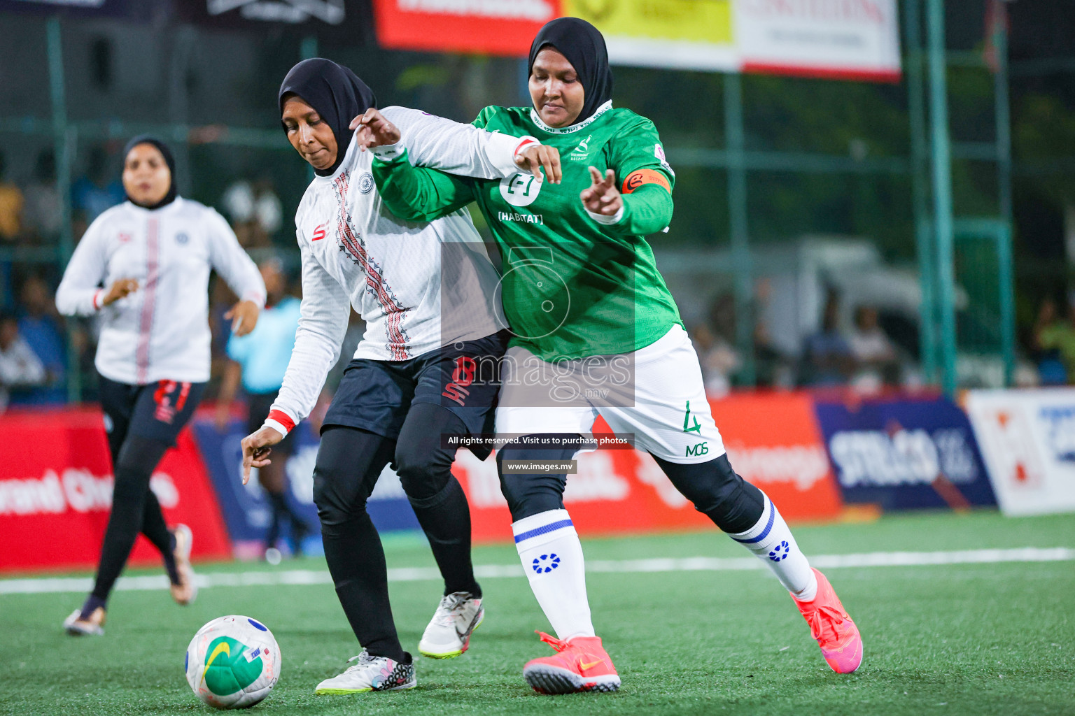 Hulhumale Hospital vs Prison RC in 18/30 Futsal Fiesta Classic 2023 held in Hulhumale, Maldives, on Monday, 17th July 2023 Photos: Nausham Waheed / images.mv