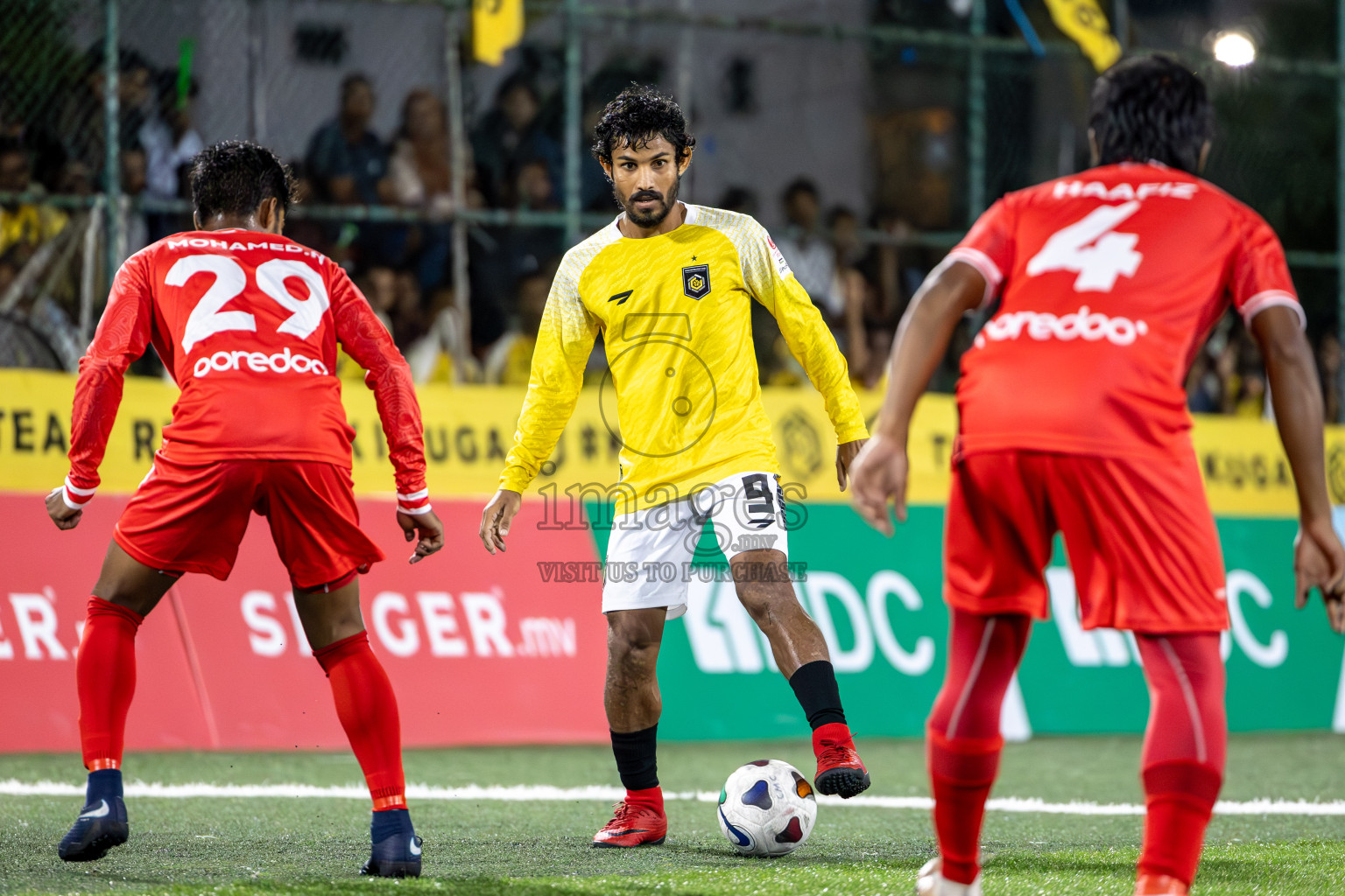 RRC vs Ooredoo Maldives in Club Maldives Cup 2024 held in Rehendi Futsal Ground, Hulhumale', Maldives on Saturday, 28th September 2024. Photos: Ismail Thoriq / images.mv